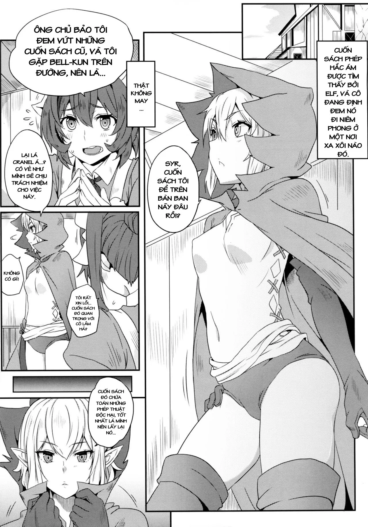 HentaiVN.net - Ảnh 19 - What Should I Do When the Dungeon is Under Maintenance? (Dungeon Ni Deai O Motomeru No Wa Machigatteiru Darou Ka) - Chap 1