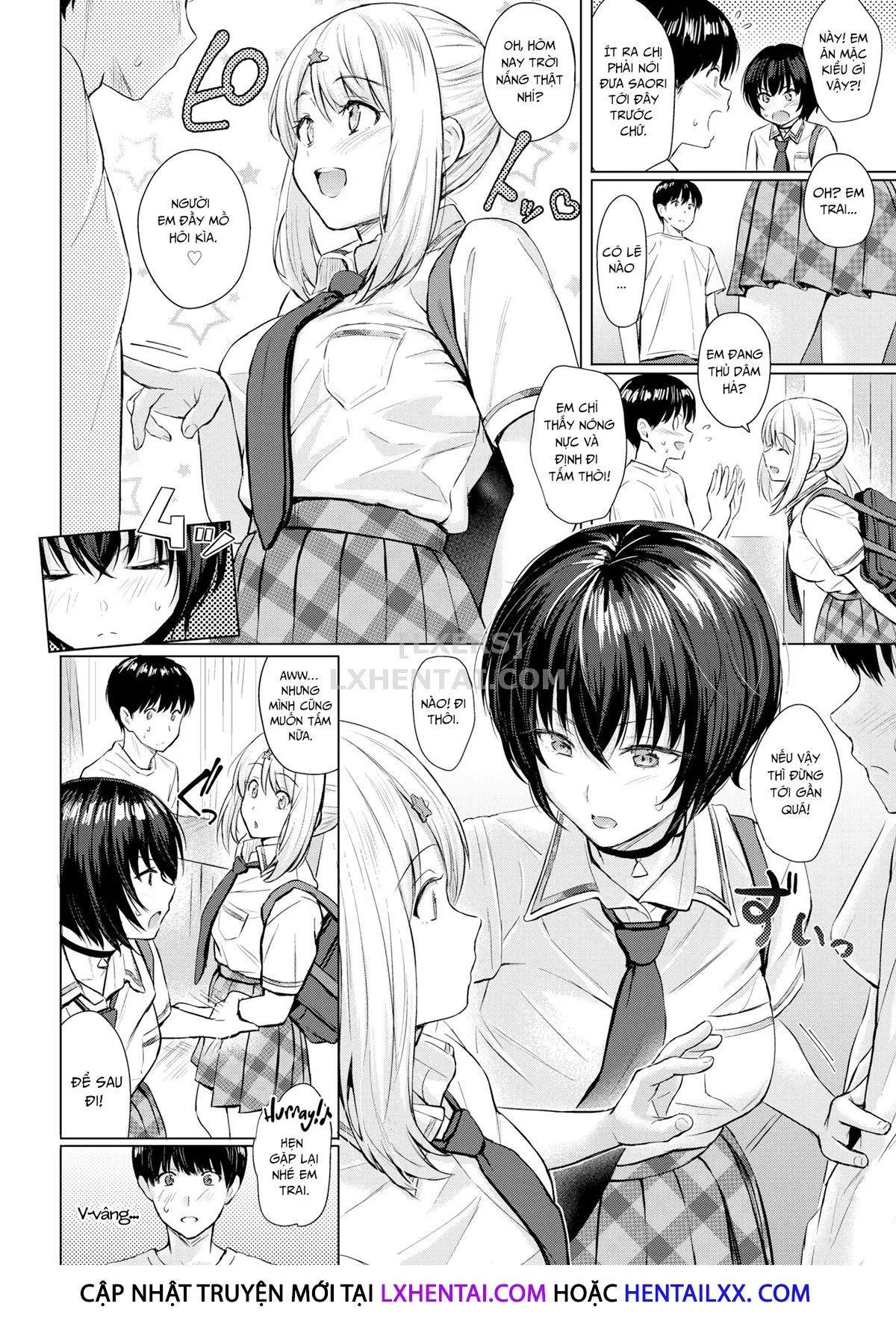 HentaiVN.net - Ảnh 3 - Scramble Bath Time [COMIC Kairakuten 2020-11] - Chap 1