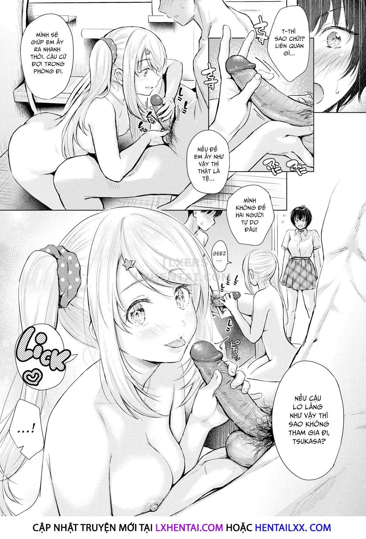 HentaiVN.net - Ảnh 8 - Scramble Bath Time [COMIC Kairakuten 2020-11] - Chap 1