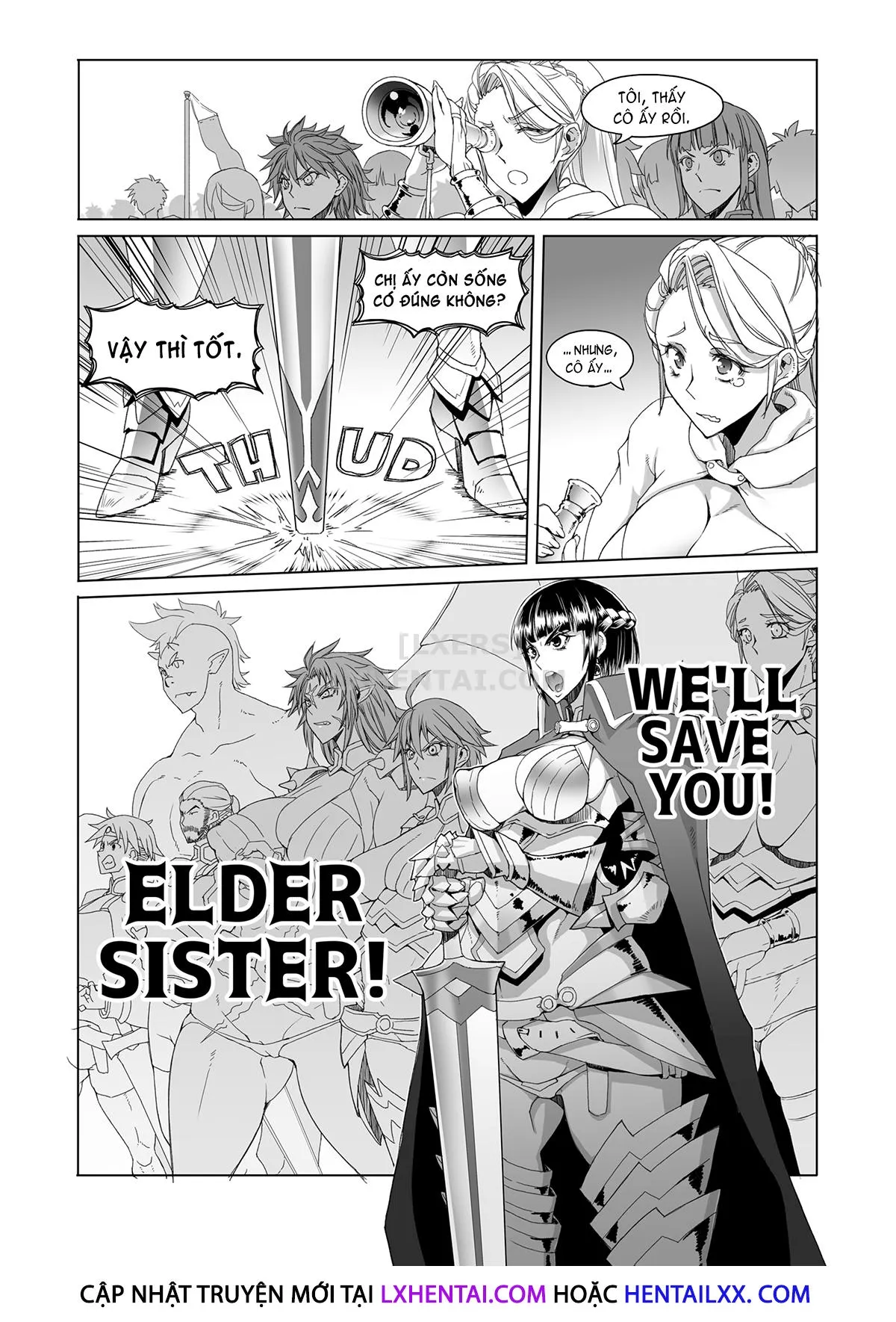 HentaiVN.net - Ảnh 29 - Shironezumi no Kamen to Toraware no Hime [The White Mask And The Captive Princess] - Chap 1