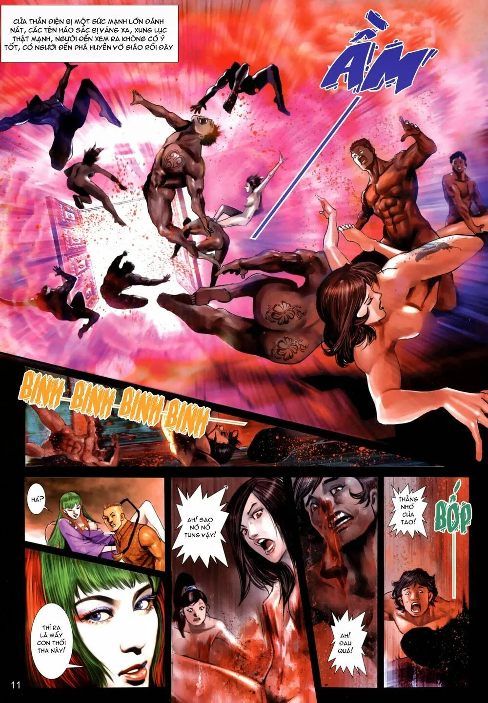HentaiVN.net - Ảnh 10 - Nữ Hồng Côn - Chap 1