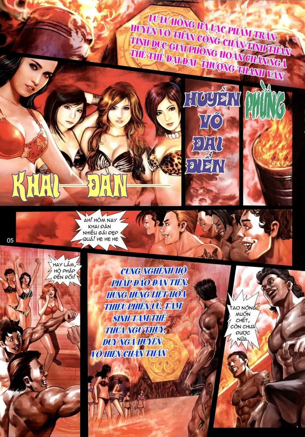 HentaiVN.net - Ảnh 5 - Nữ Hồng Côn - Chap 1