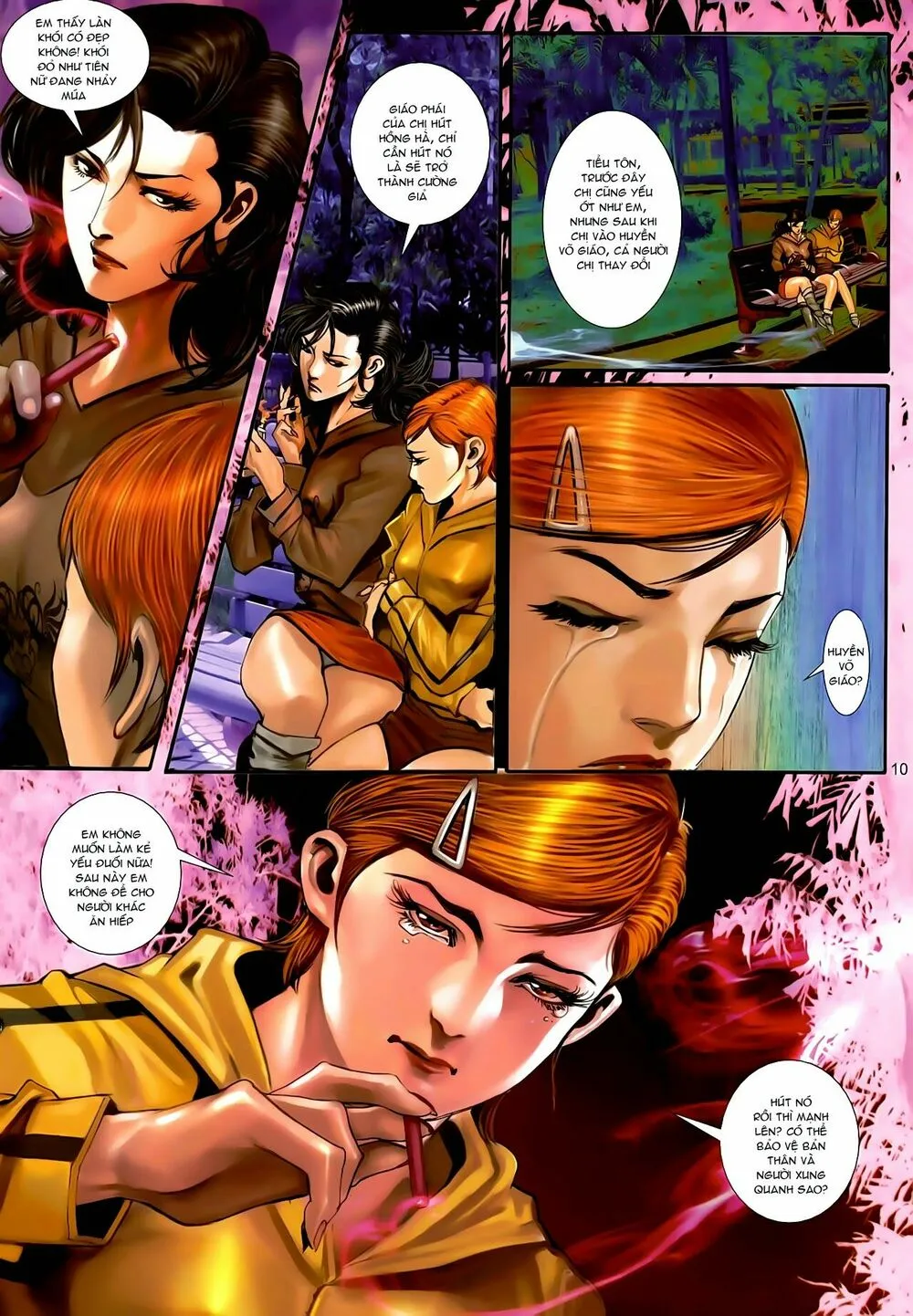 HentaiVN.net - Ảnh 10 - Nữ Hồng Côn - Chap 2