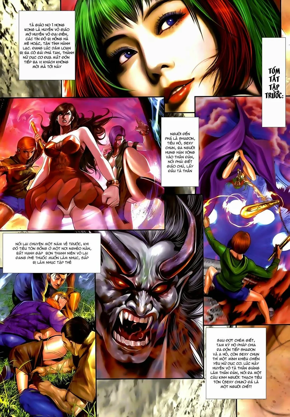 HentaiVN.net - Ảnh 4 - Nữ Hồng Côn - Chap 2
