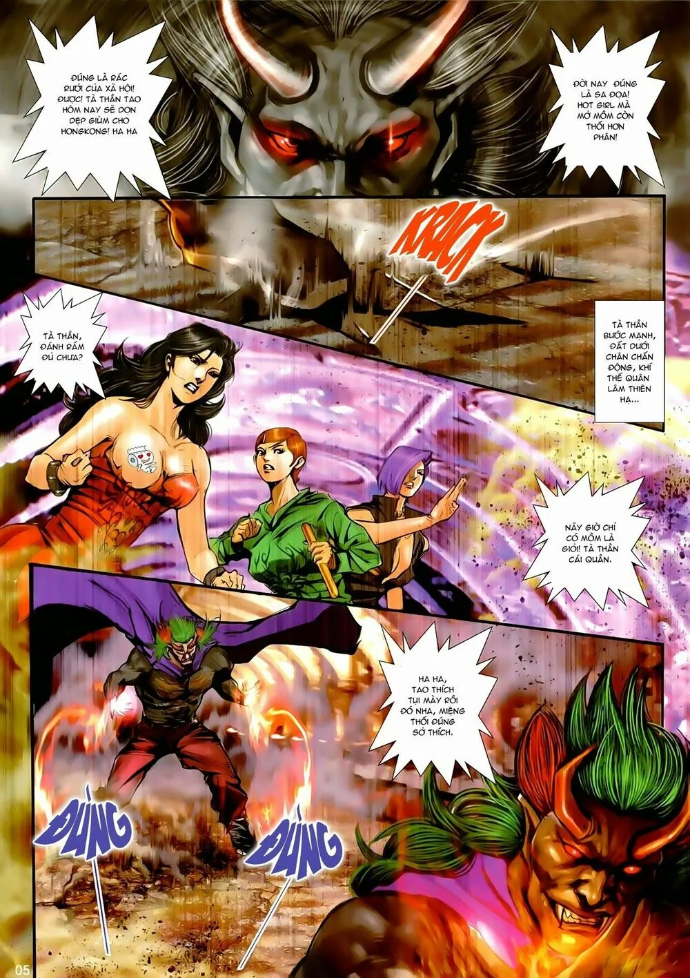 HentaiVN.net - Ảnh 4 - Nữ Hồng Côn - Chap 3