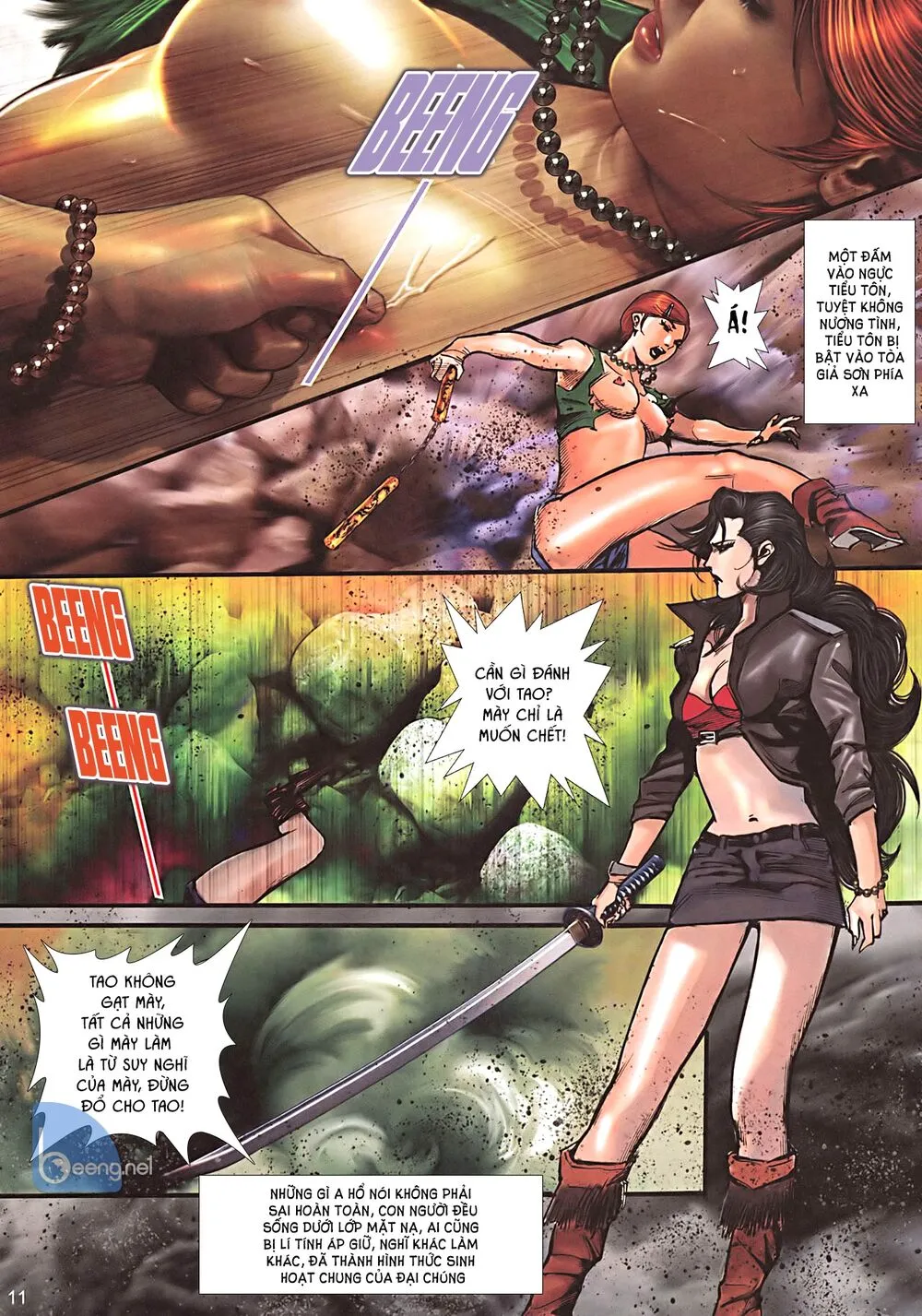 HentaiVN.net - Ảnh 10 - Nữ Hồng Côn - Chap 5