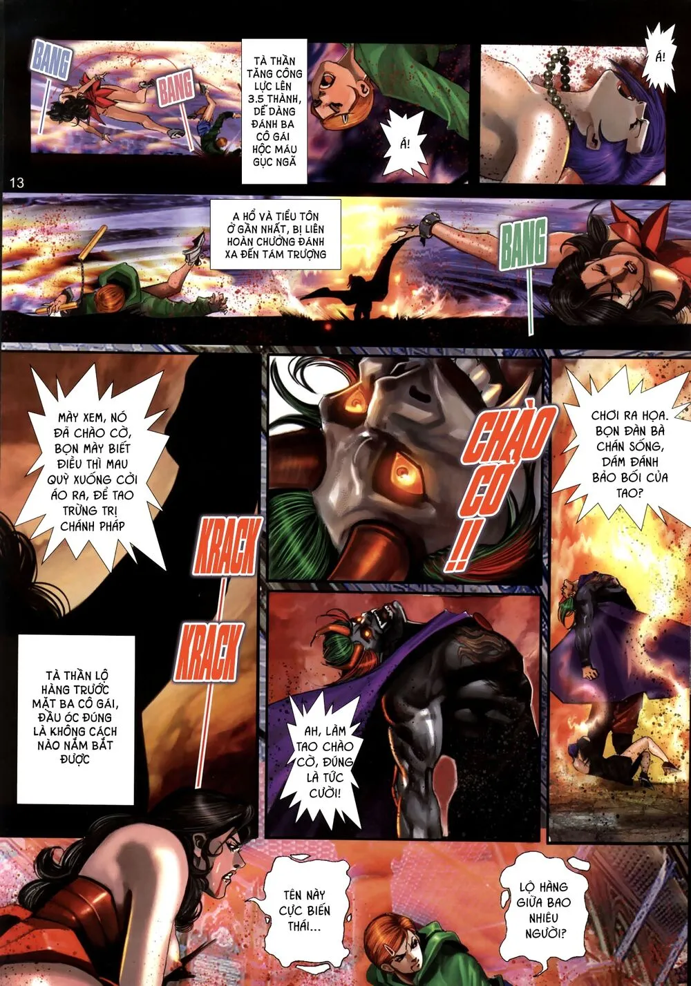HentaiVN.net - Ảnh 11 - Nữ Hồng Côn - Chap 7