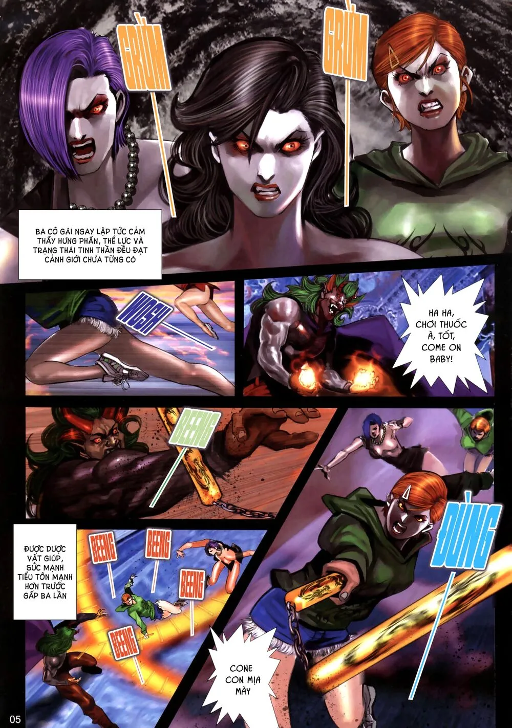 HentaiVN.net - Ảnh 4 - Nữ Hồng Côn - Chap 7