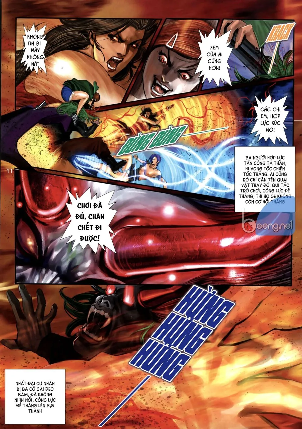 HentaiVN.net - Ảnh 9 - Nữ Hồng Côn - Chap 7