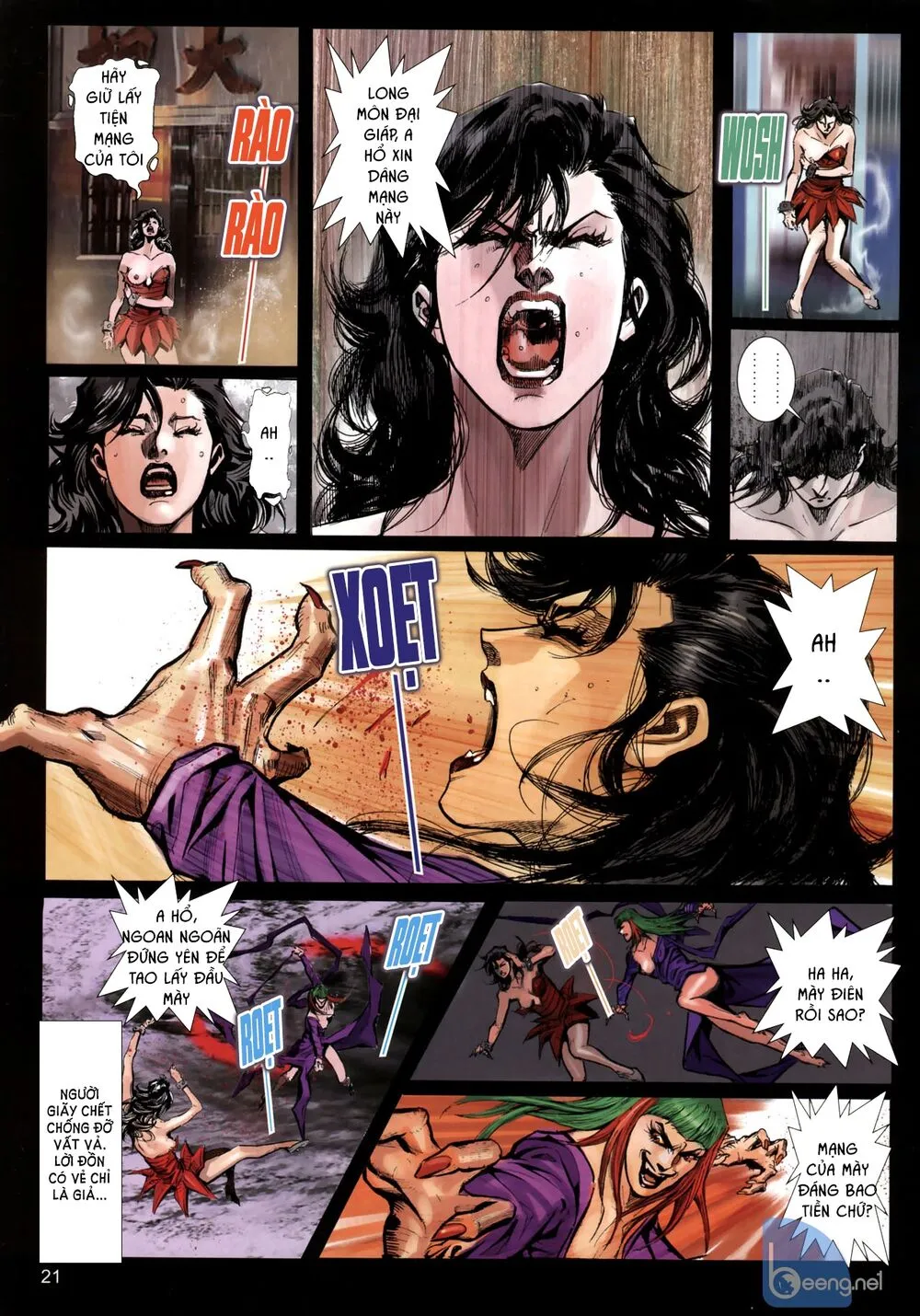 HentaiVN.net - Ảnh 6 - Nữ Hồng Côn - Chap 8