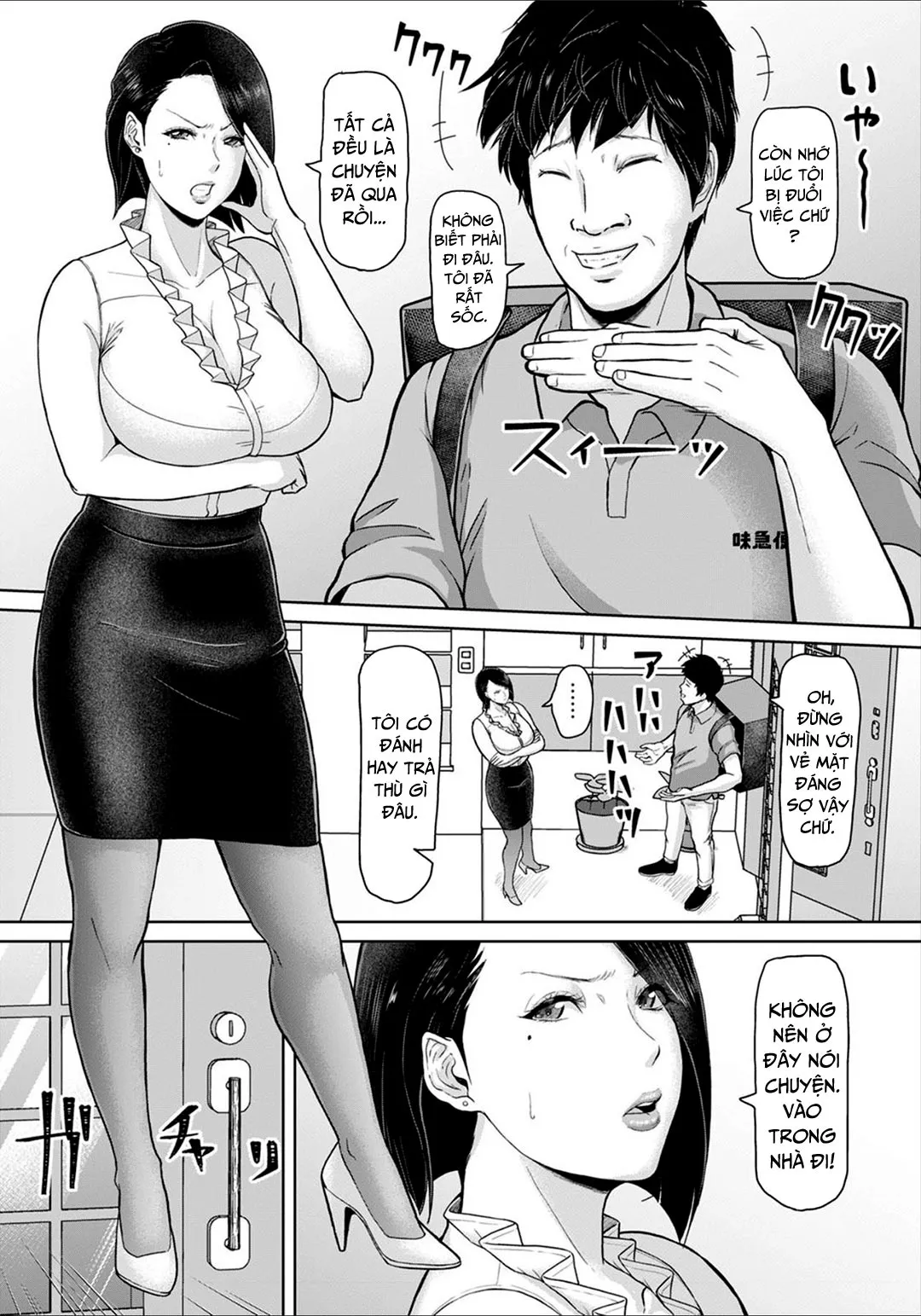 HentaiVN.net - Ảnh 6 - Sokukan Delivery [Instant Rape Delivery] - Chap 1