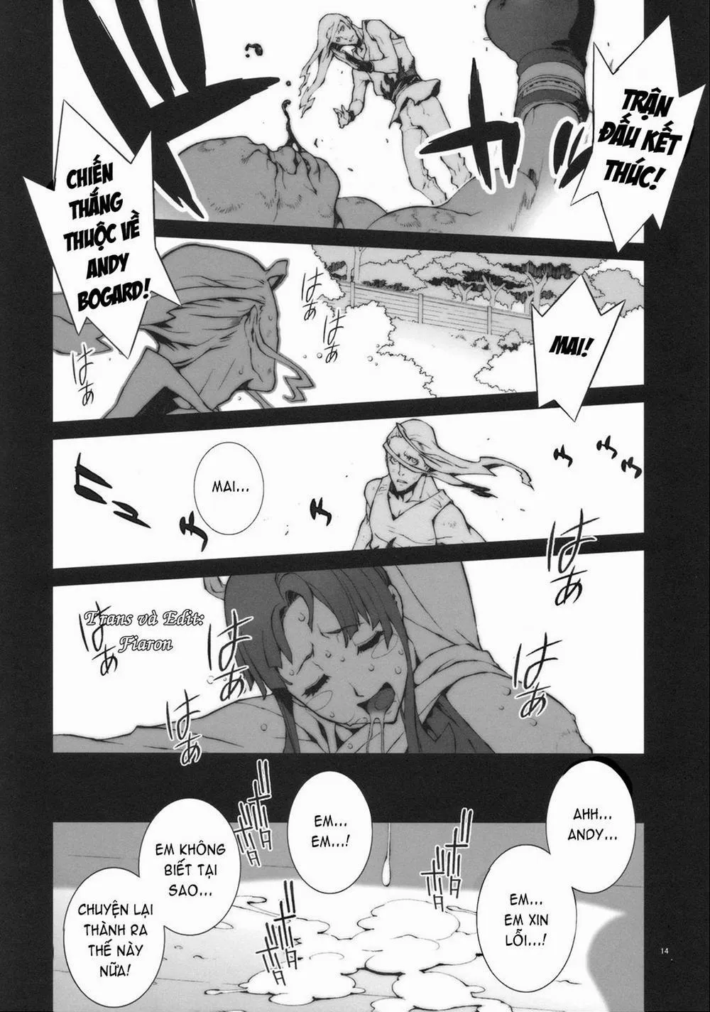 HentaiVN.net - Ảnh 16 - Kachousen 1 (King Of Fighters) - Chap 1