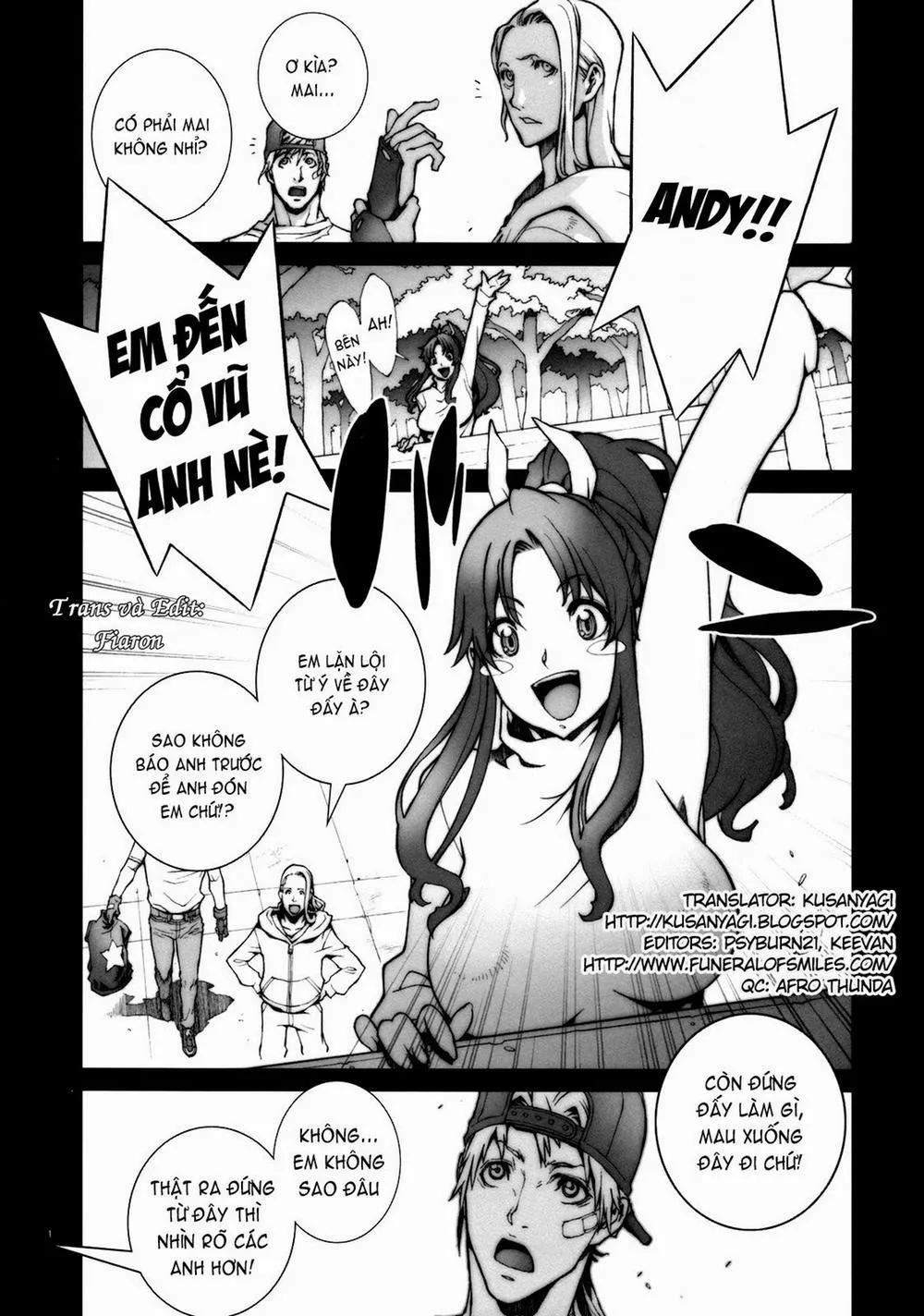 HentaiVN.net - Ảnh 3 - Kachousen 1 (King Of Fighters) - Chap 1