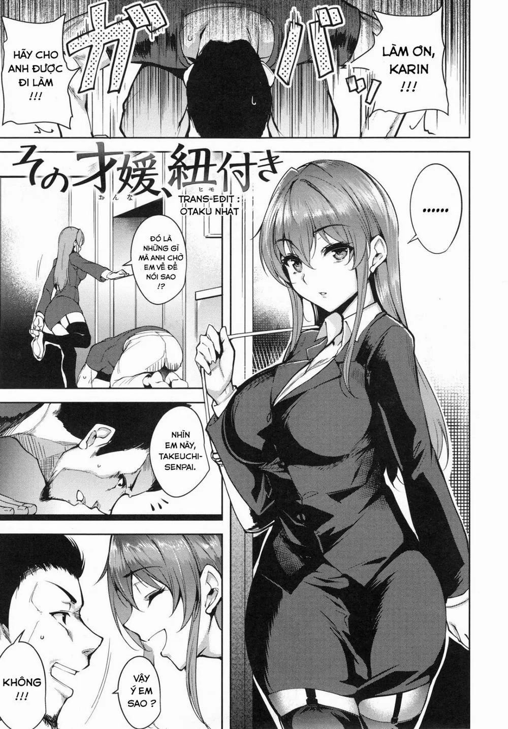 HentaiVN.net - Ảnh 1 - Sono Onna, Himotsuki On The End Of Her Leash - Chap 1