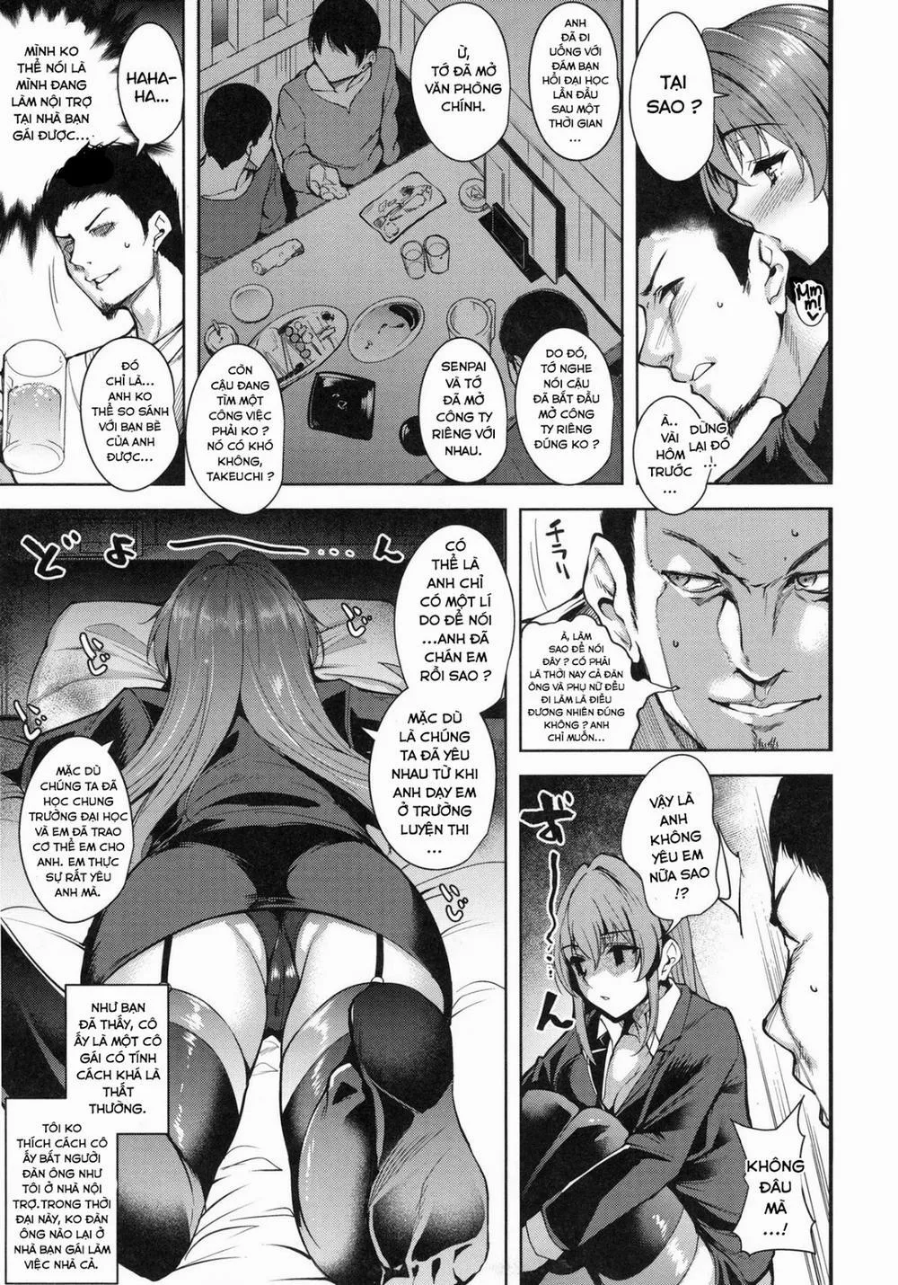 HentaiVN.net - Ảnh 3 - Sono Onna, Himotsuki On The End Of Her Leash - Chap 1
