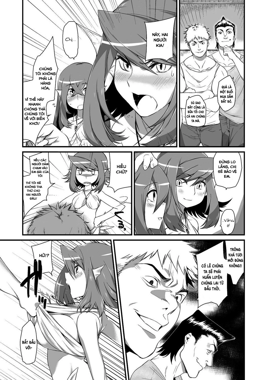 HentaiVN.net - Ảnh 4 - Buổi đấu giá nàng tiên cá [Ningyo Hanbai Shitemasu ; Mermaid Auction] - Chap 1