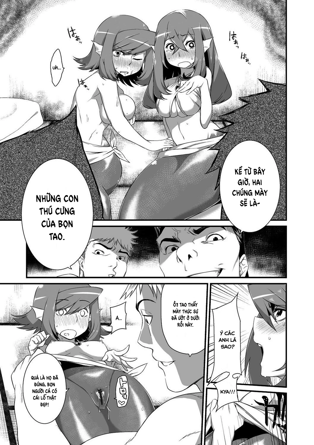 HentaiVN.net - Ảnh 10 - Buổi đấu giá nàng tiên cá [Ningyo Hanbai Shitemasu ; Mermaid Auction] - Chap 1