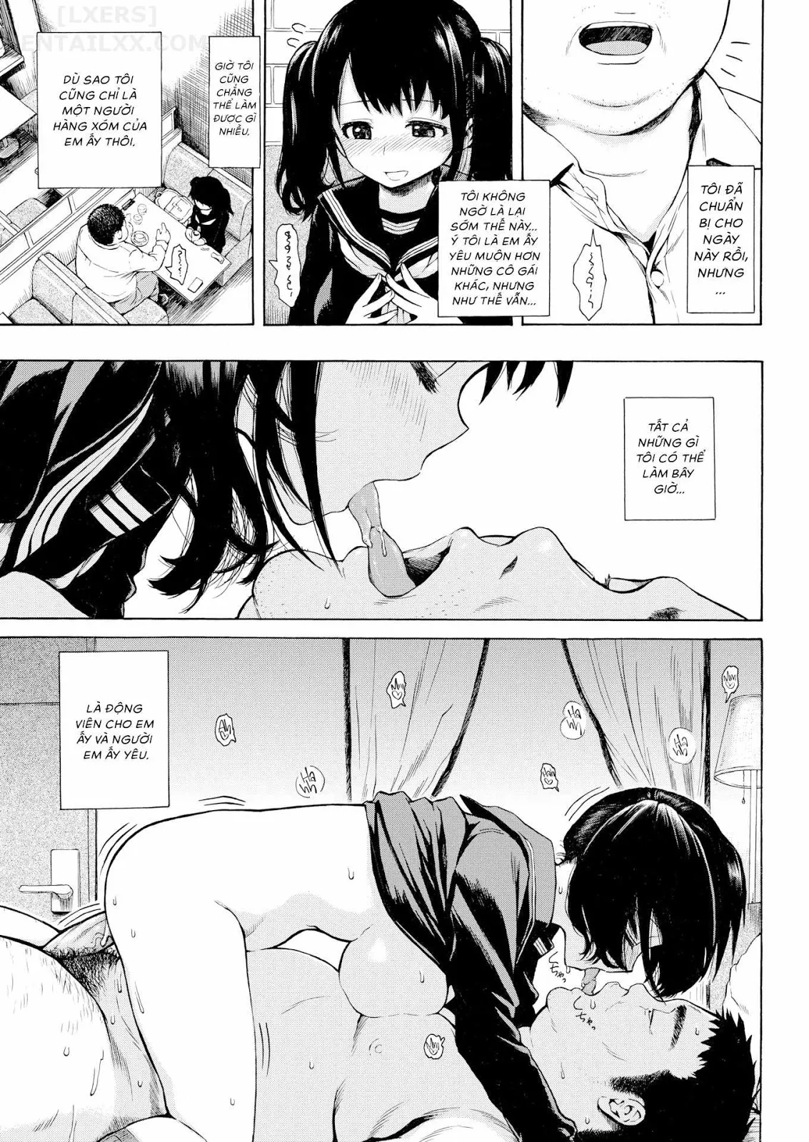 HentaiVN.net - Ảnh 6 - Compensated Cheering - Chap 1