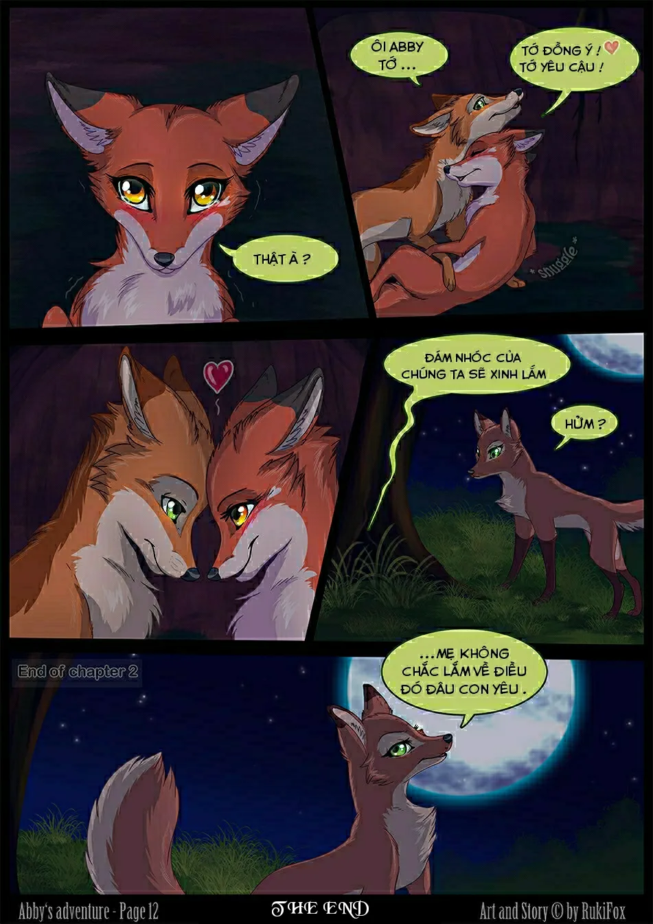 HentaiVN.net - Ảnh 12 - Chuyện về mùa động đực của Abby [Abby adventure] - Chap 1