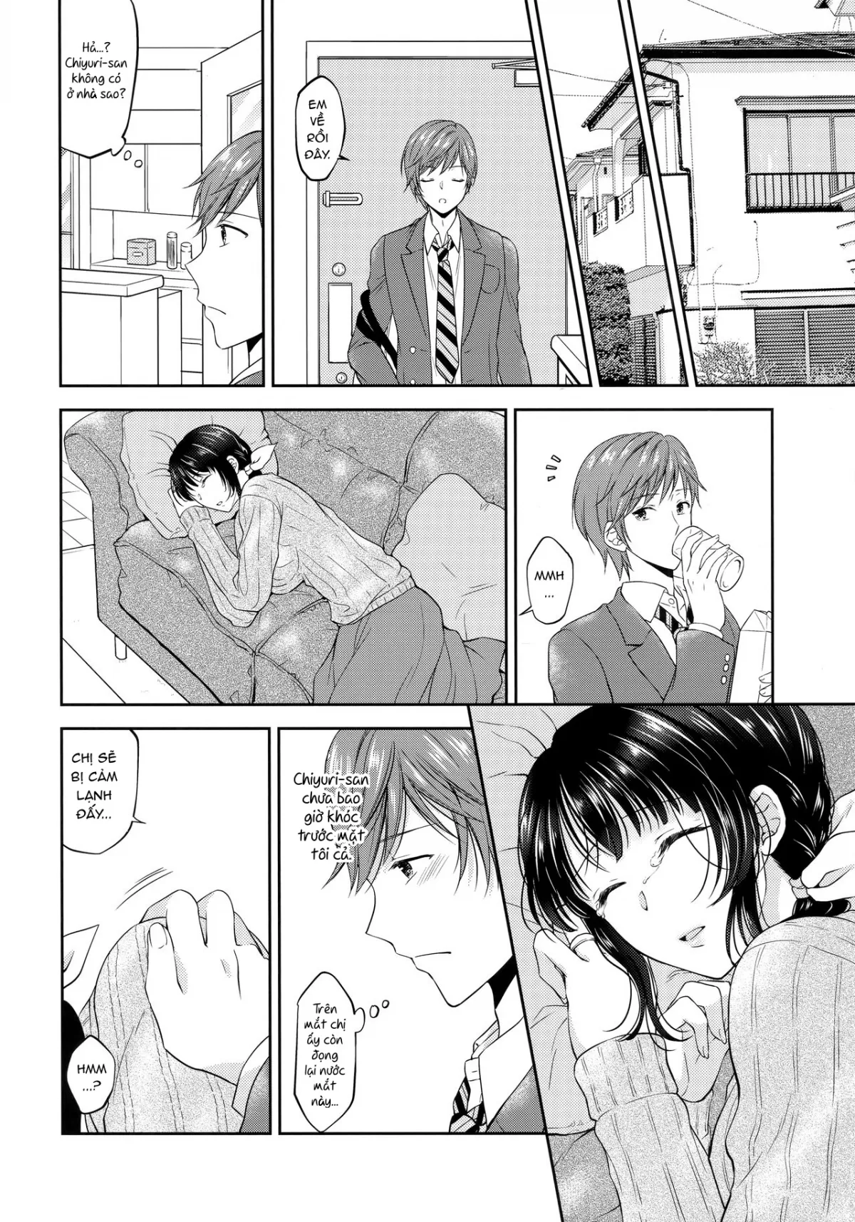 HentaiVN.net - Ảnh 7 - Futanari Miboujin Gitei Kanraku - Chap 1