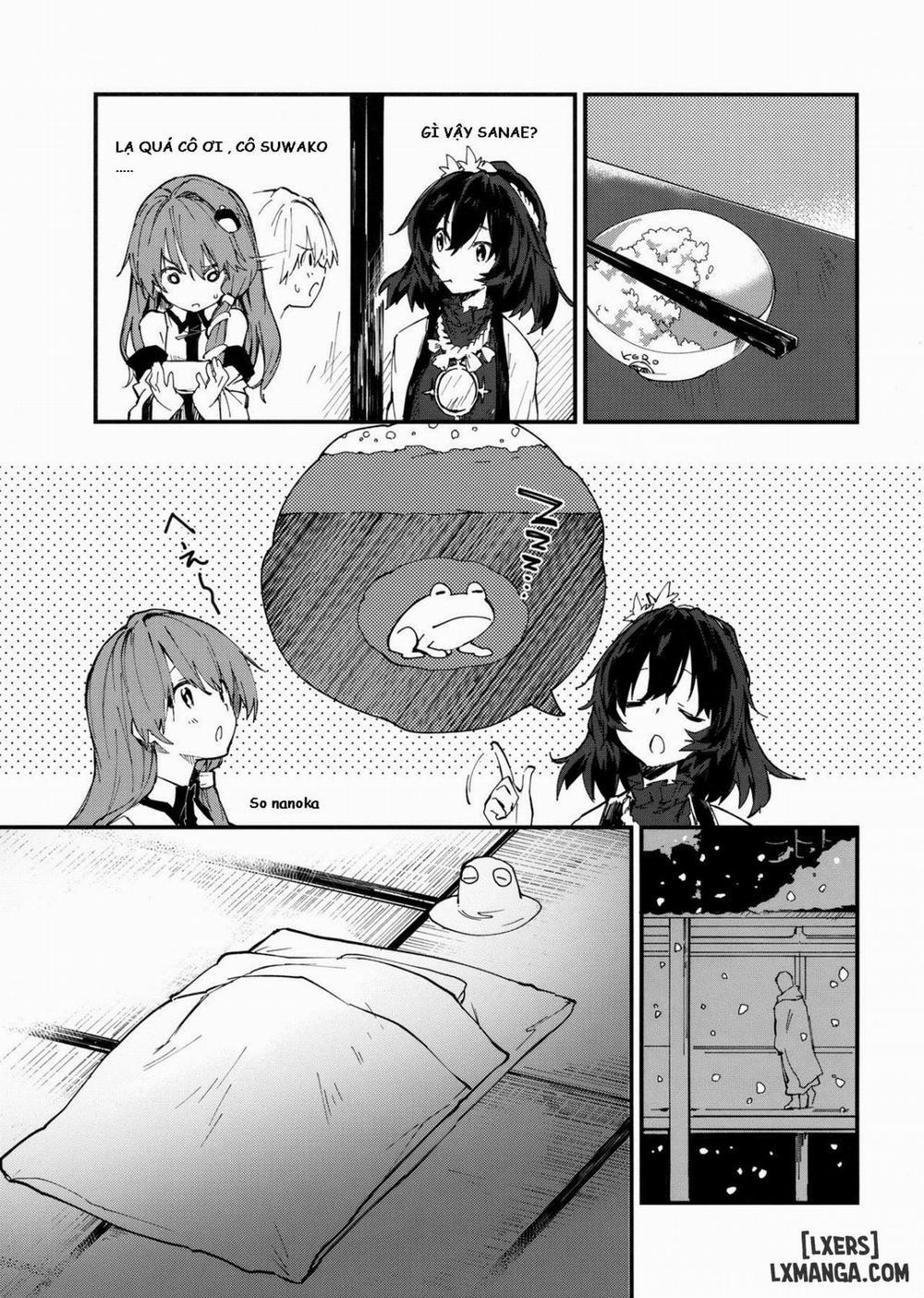 HentaiVN.net - Ảnh 4 - Suwako-chan to Sukebe Suru Hon (Touhou Project) [Suwako-chan muốn ngủ] - Chap 1