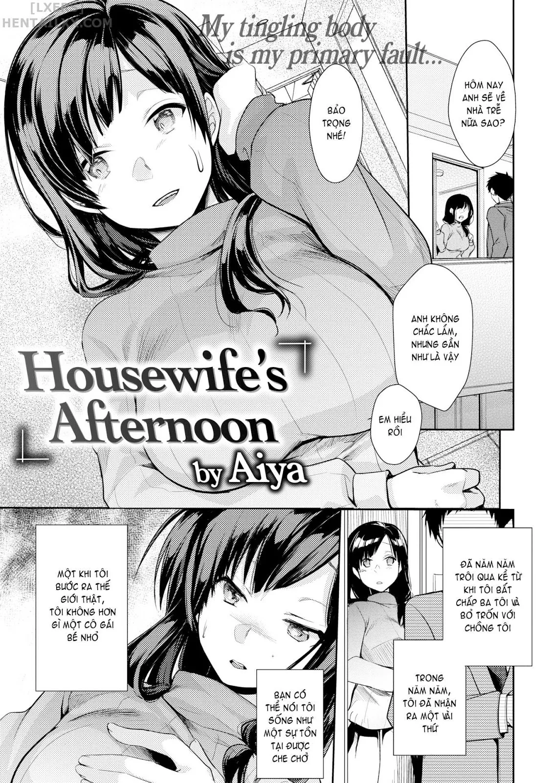 HentaiVN.net - Ảnh 5 - Housewife’s Afternoon - Chap 1