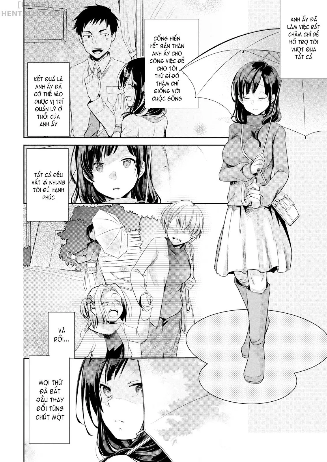 HentaiVN.net - Ảnh 6 - Housewife’s Afternoon - Chap 1