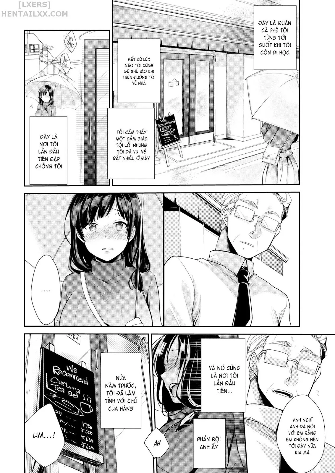 HentaiVN.net - Ảnh 8 - Housewife’s Afternoon - Chap 1