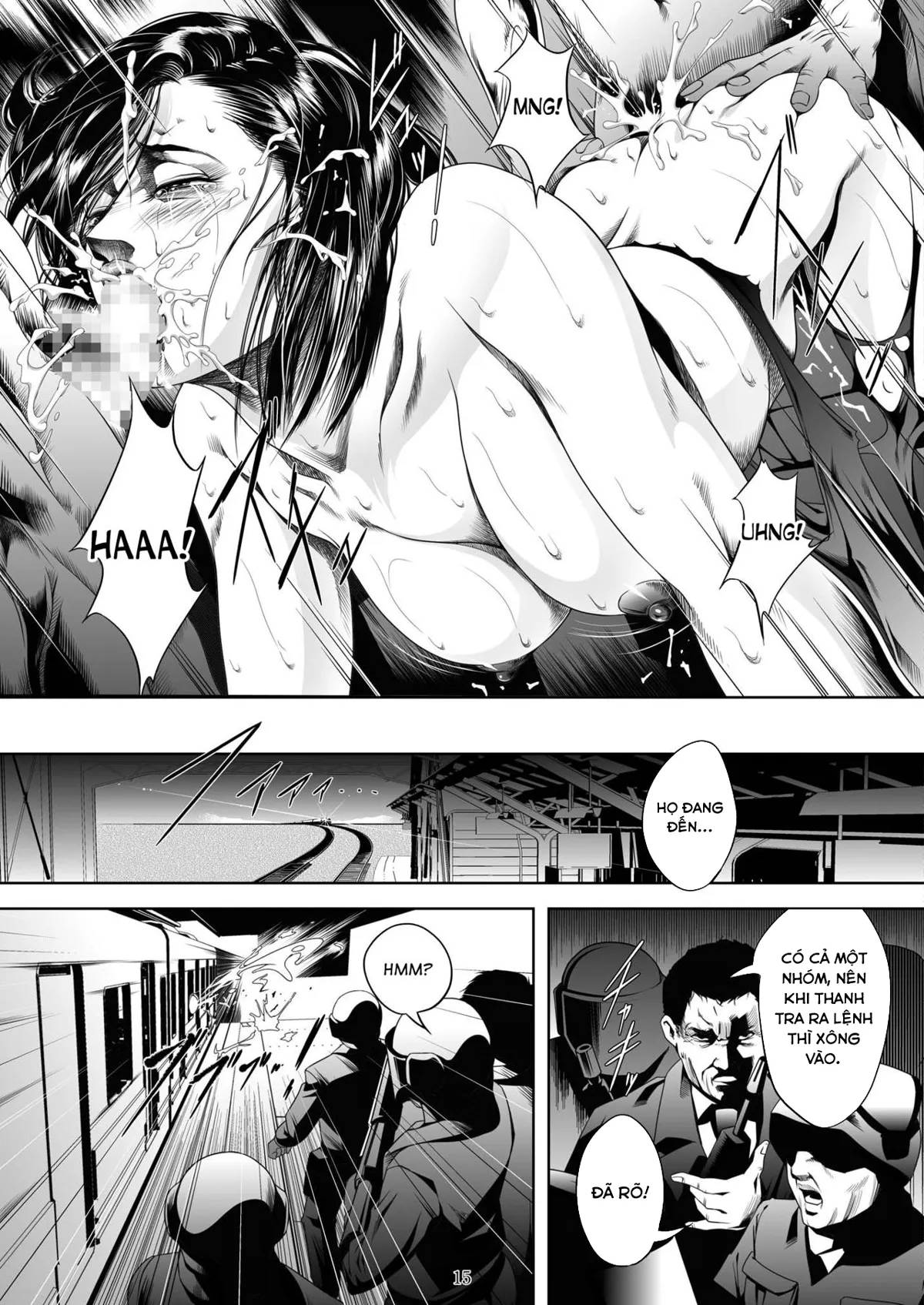 HentaiVN.net - Ảnh 15 - Thợ Săn Tàu Hỏa 3 [Train Hunter 3] - Chap 1