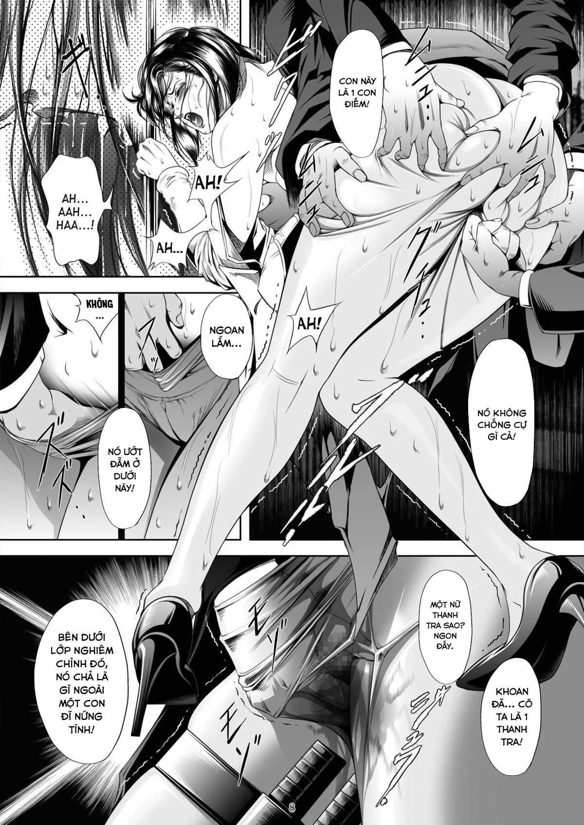 HentaiVN.net - Ảnh 8 - Thợ Săn Tàu Hỏa 3 [Train Hunter 3] - Chap 1