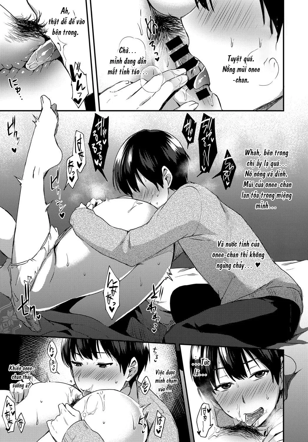 HentaiVN.net - Ảnh 11 - Vì có vẻ chị tôi đã yêu rồi [Ane ga Koi wo shitarashiinode] - Chap 1