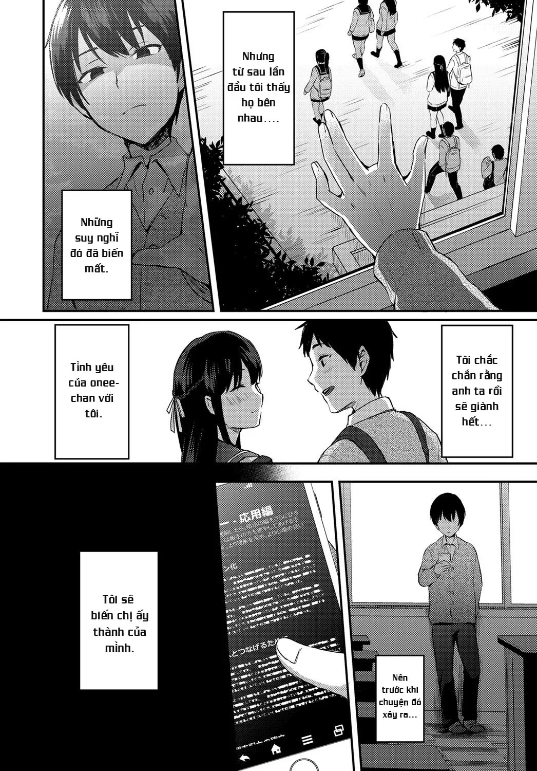 HentaiVN.net - Ảnh 4 - Vì có vẻ chị tôi đã yêu rồi [Ane ga Koi wo shitarashiinode] - Chap 1