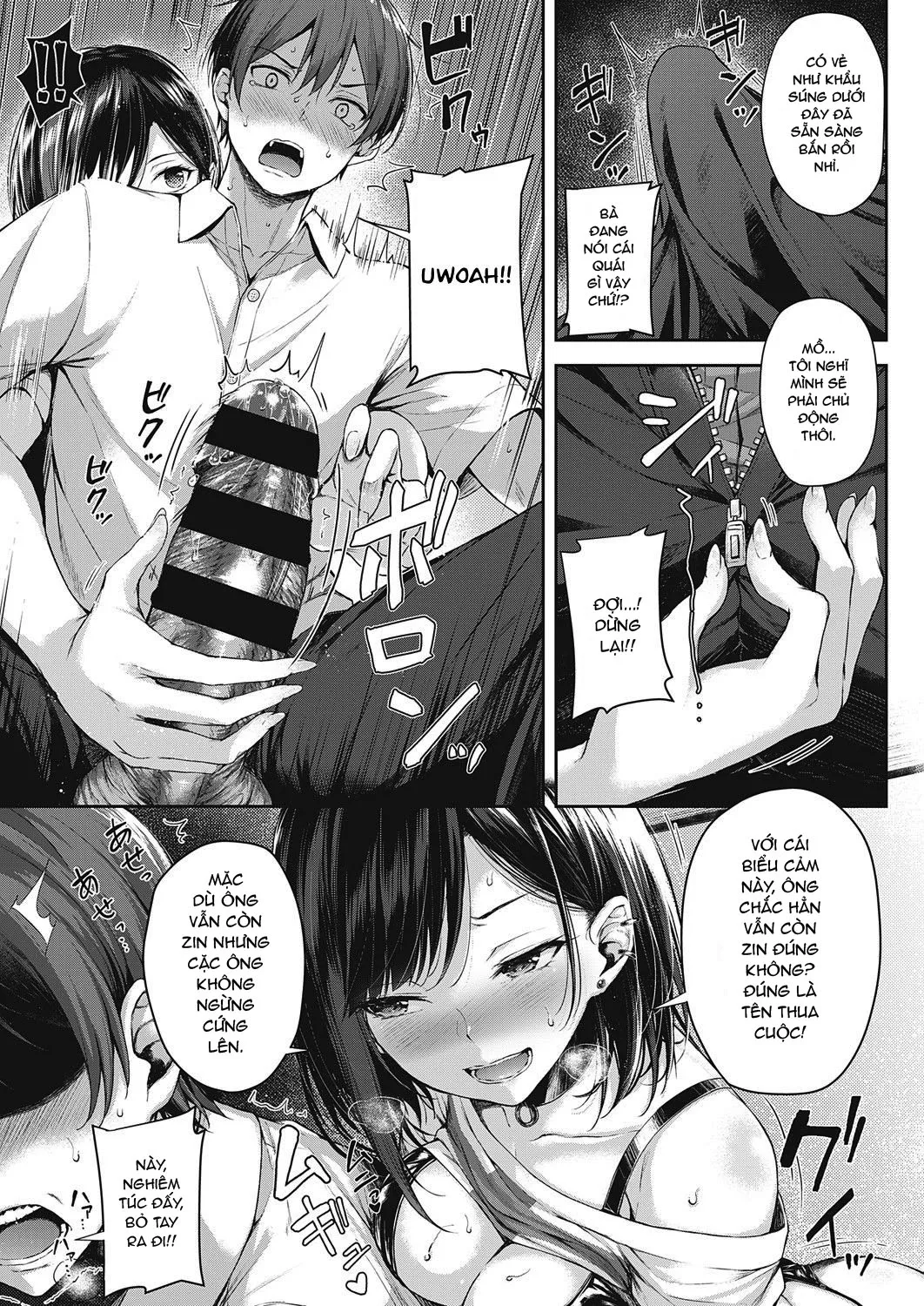 HentaiVN.net - Ảnh 10 - Mặc dù bị cám dỗ nhưng tôi vẫn win ván game [Gunfight of Love ; Koi no Gunfight ; 恋のガンファイト] - Chap 1