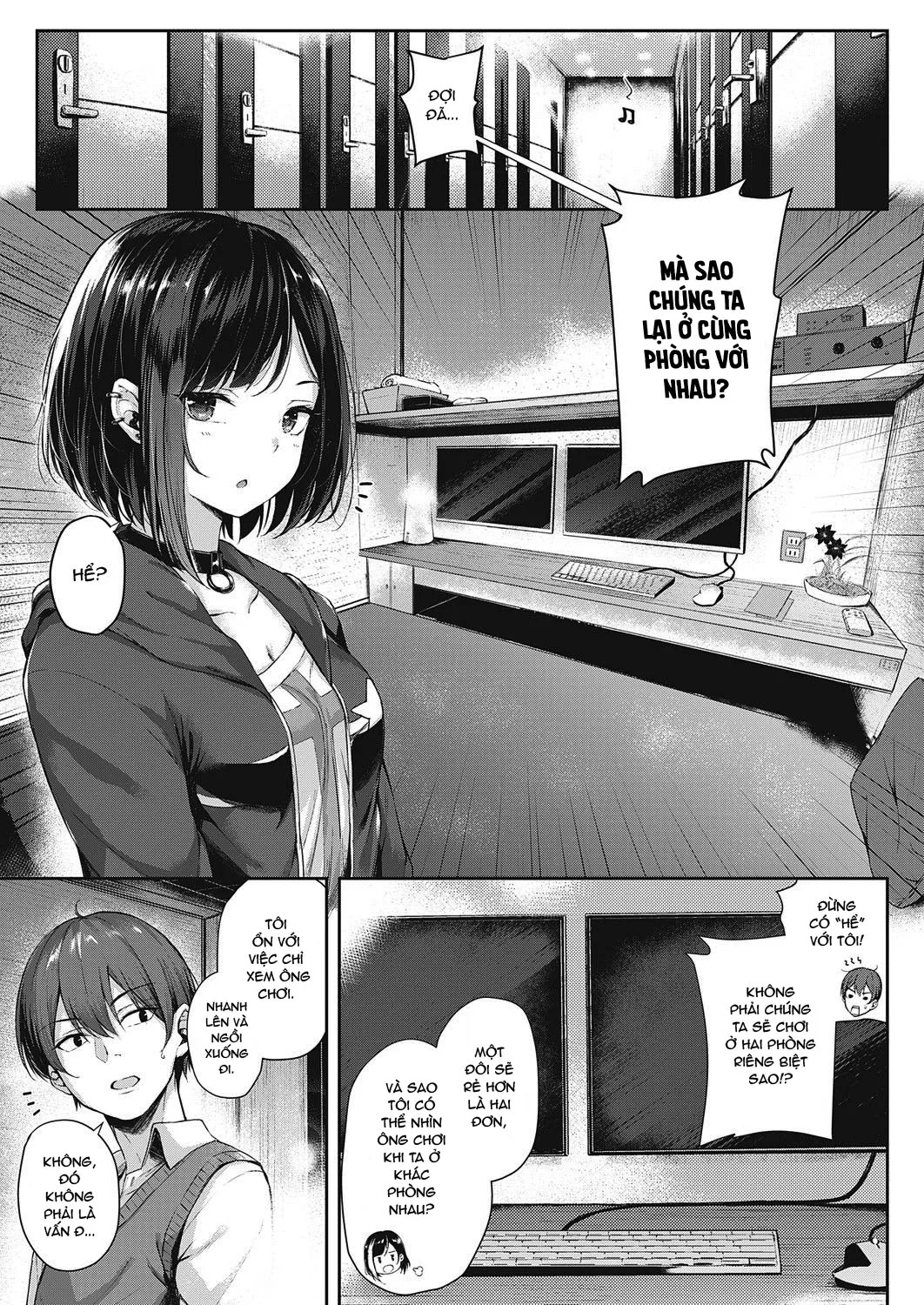 HentaiVN.net - Ảnh 6 - Mặc dù bị cám dỗ nhưng tôi vẫn win ván game [Gunfight of Love ; Koi no Gunfight ; 恋のガンファイト] - Chap 1