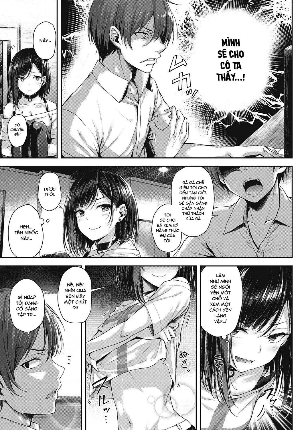 HentaiVN.net - Ảnh 8 - Mặc dù bị cám dỗ nhưng tôi vẫn win ván game [Gunfight of Love ; Koi no Gunfight ; 恋のガンファイト] - Chap 1