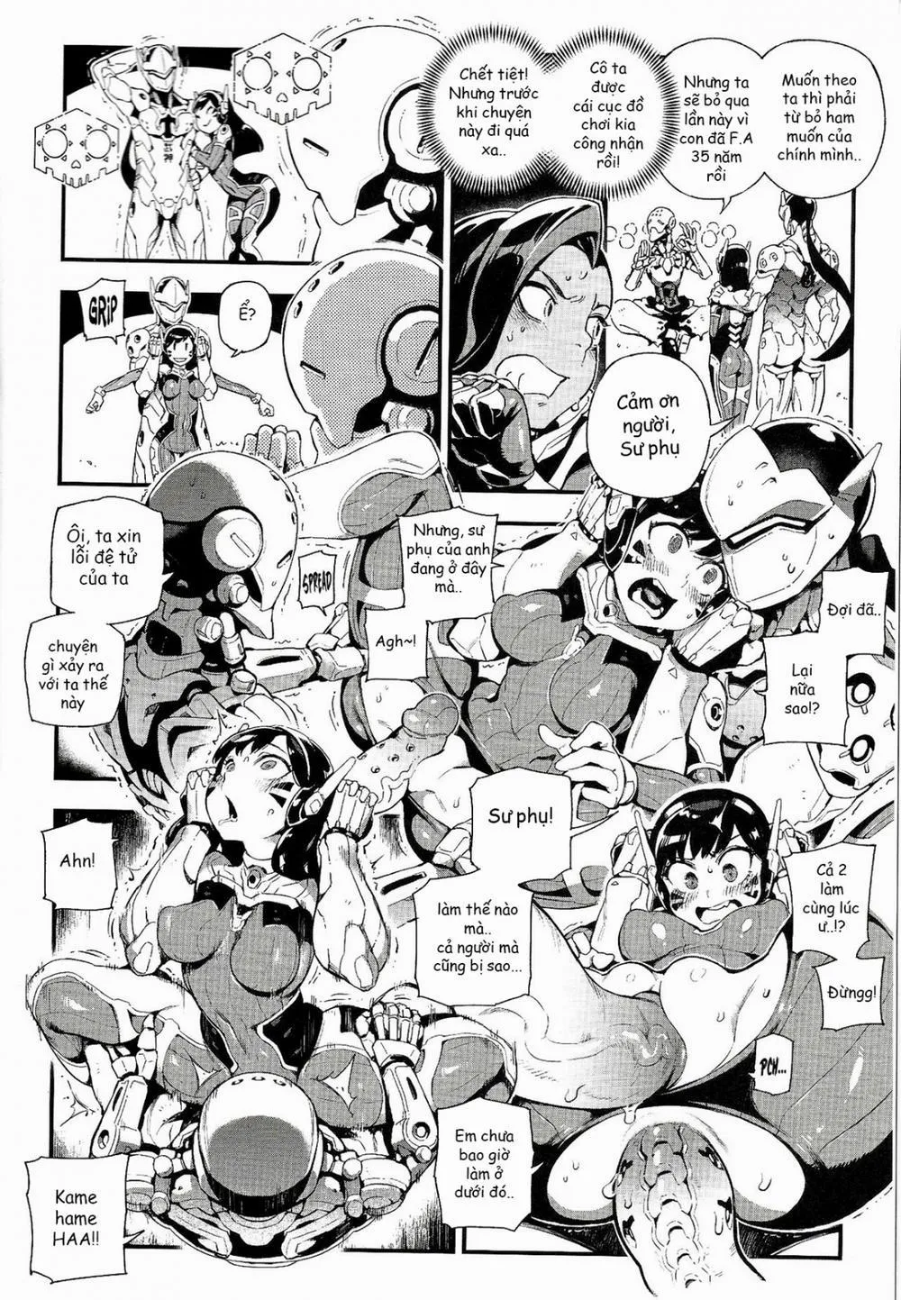 HentaiVN.net - Ảnh 12 - OVERTIME!! OVERWATCH FANBOOK VOL. 2 (Overwatch) - Chap 1