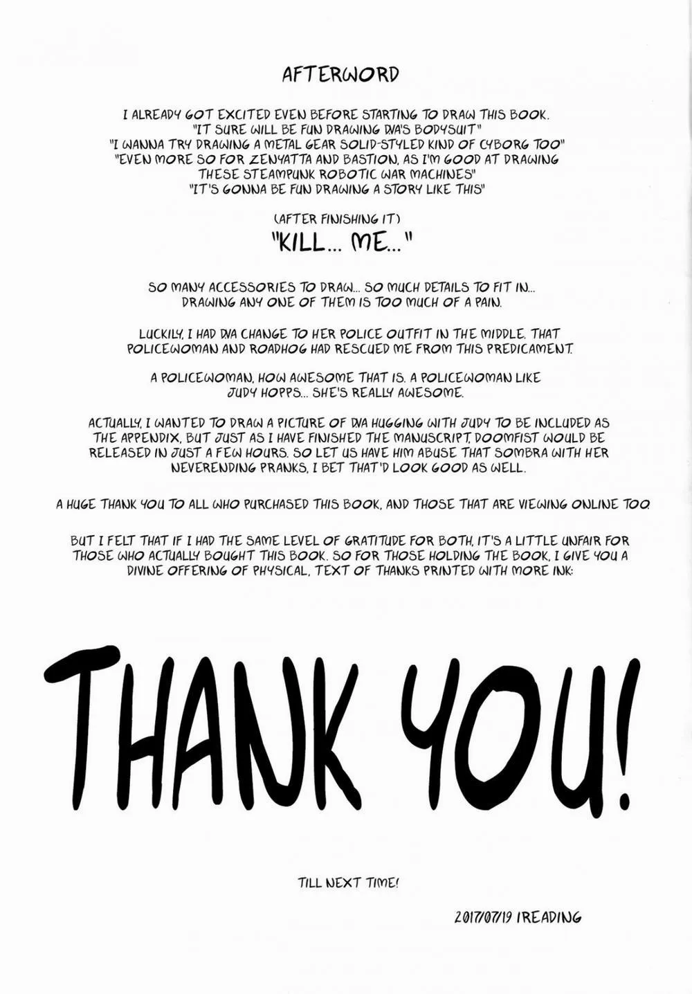 HentaiVN.net - Ảnh 25 - OVERTIME!! OVERWATCH FANBOOK VOL. 2 (Overwatch) - Chap 1