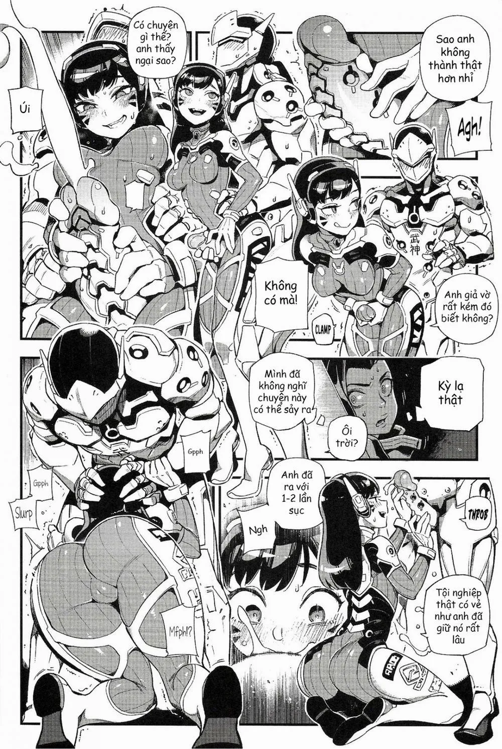 HentaiVN.net - Ảnh 8 - OVERTIME!! OVERWATCH FANBOOK VOL. 2 (Overwatch) - Chap 1