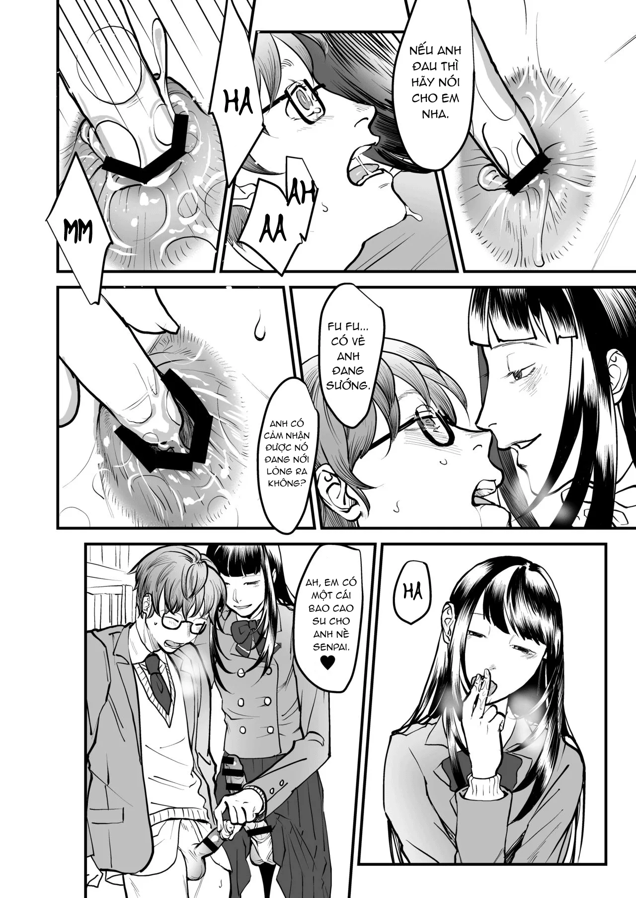 HentaiVN.net - Ảnh 10 - Boku wa Kouhai no Onahole - Chap 1