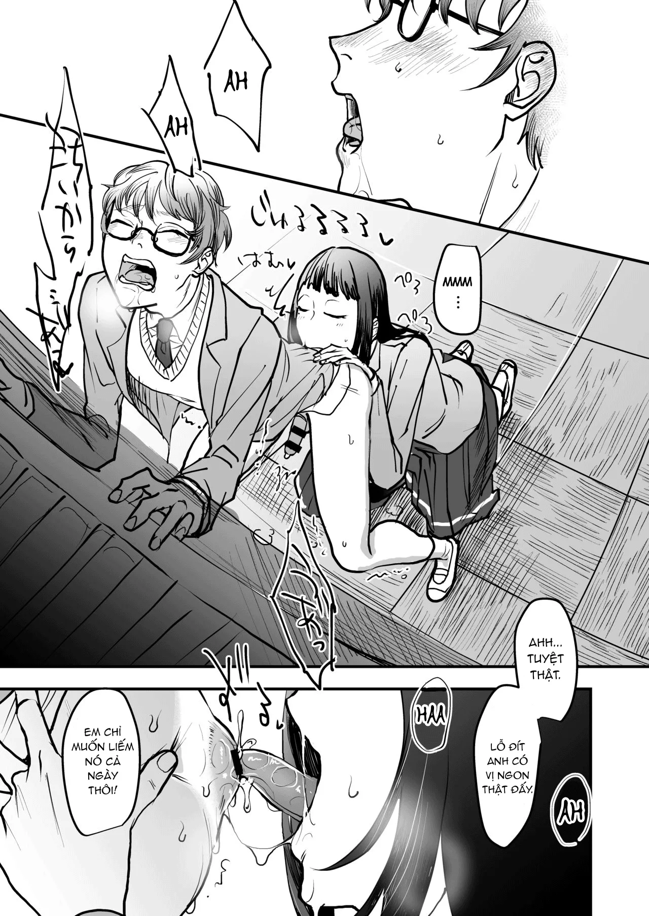 HentaiVN.net - Ảnh 11 - Boku wa Kouhai no Onahole - Chap 1