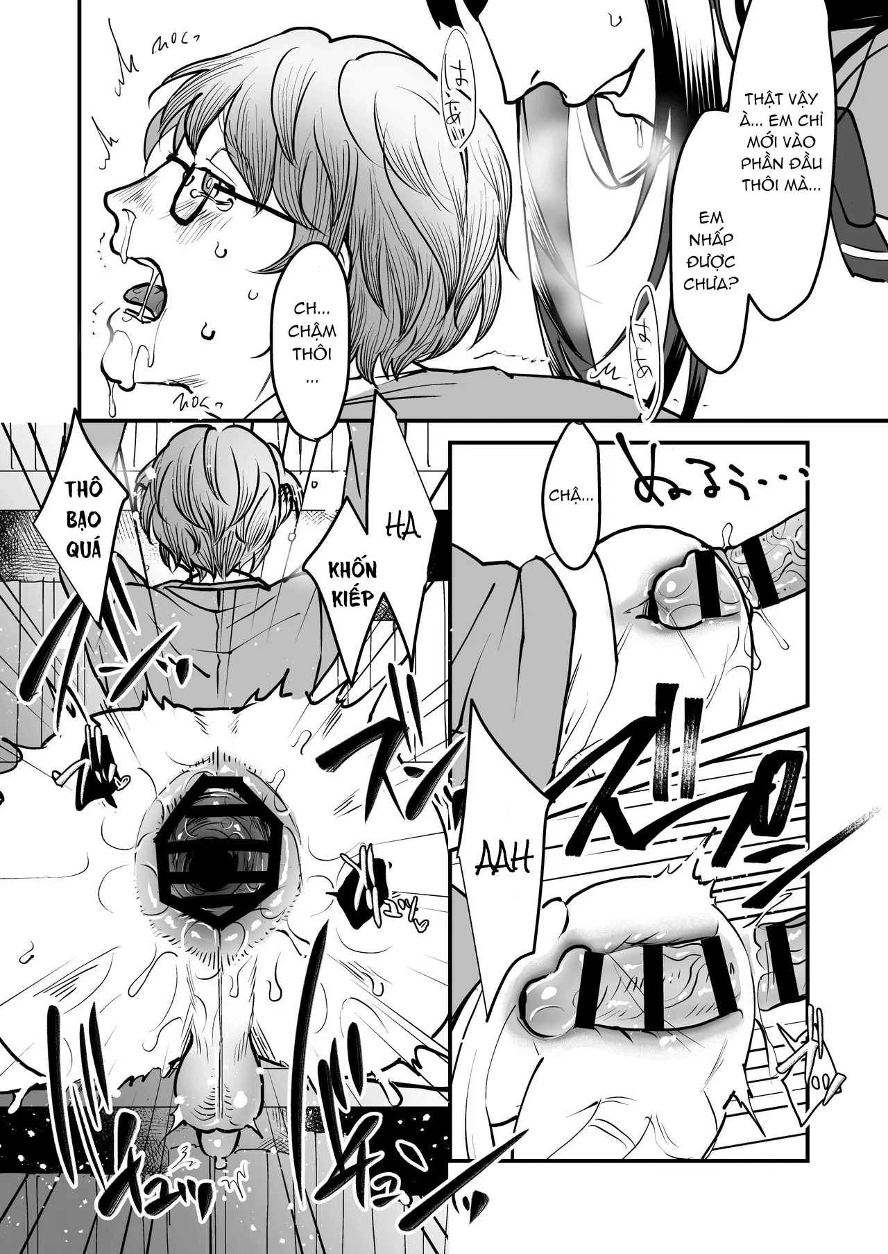 HentaiVN.net - Ảnh 16 - Boku wa Kouhai no Onahole - Chap 1
