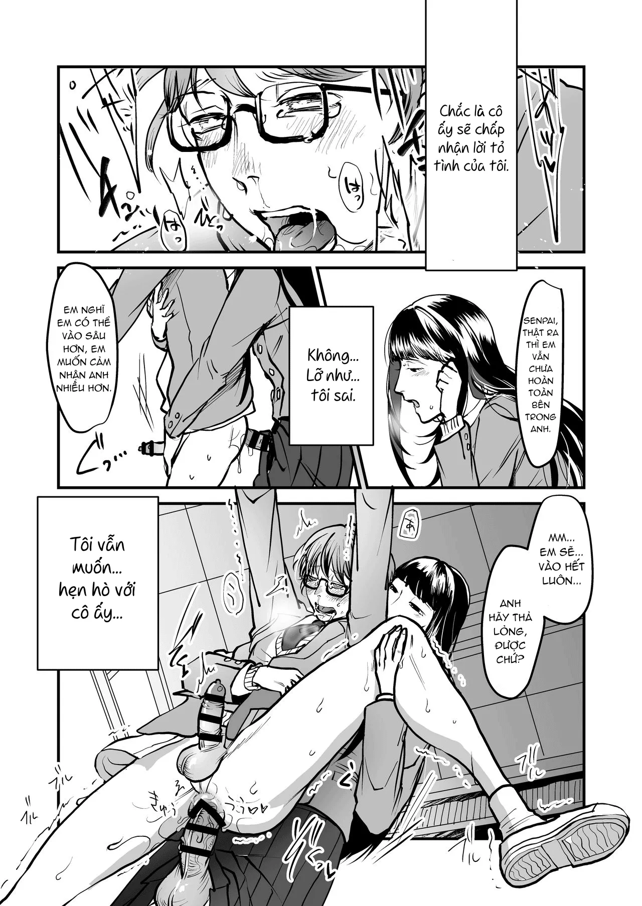 HentaiVN.net - Ảnh 17 - Boku wa Kouhai no Onahole - Chap 1