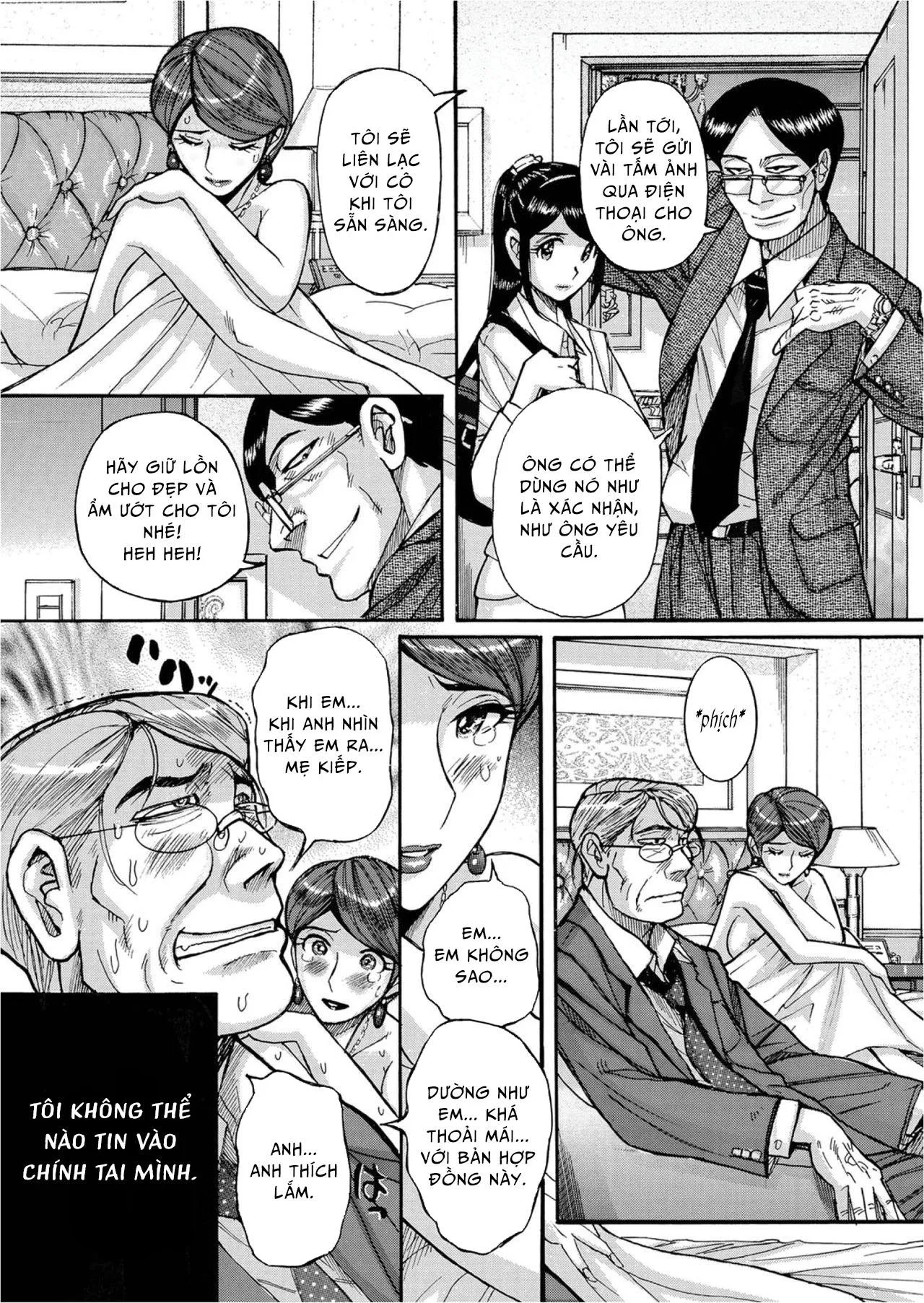 HentaiVN.net - Ảnh 10 - Contract of Absolute Submission [Zettai Fukujuu Keiyaku Bai Gaeshi Sareta Jukuzuma] - Chap 1