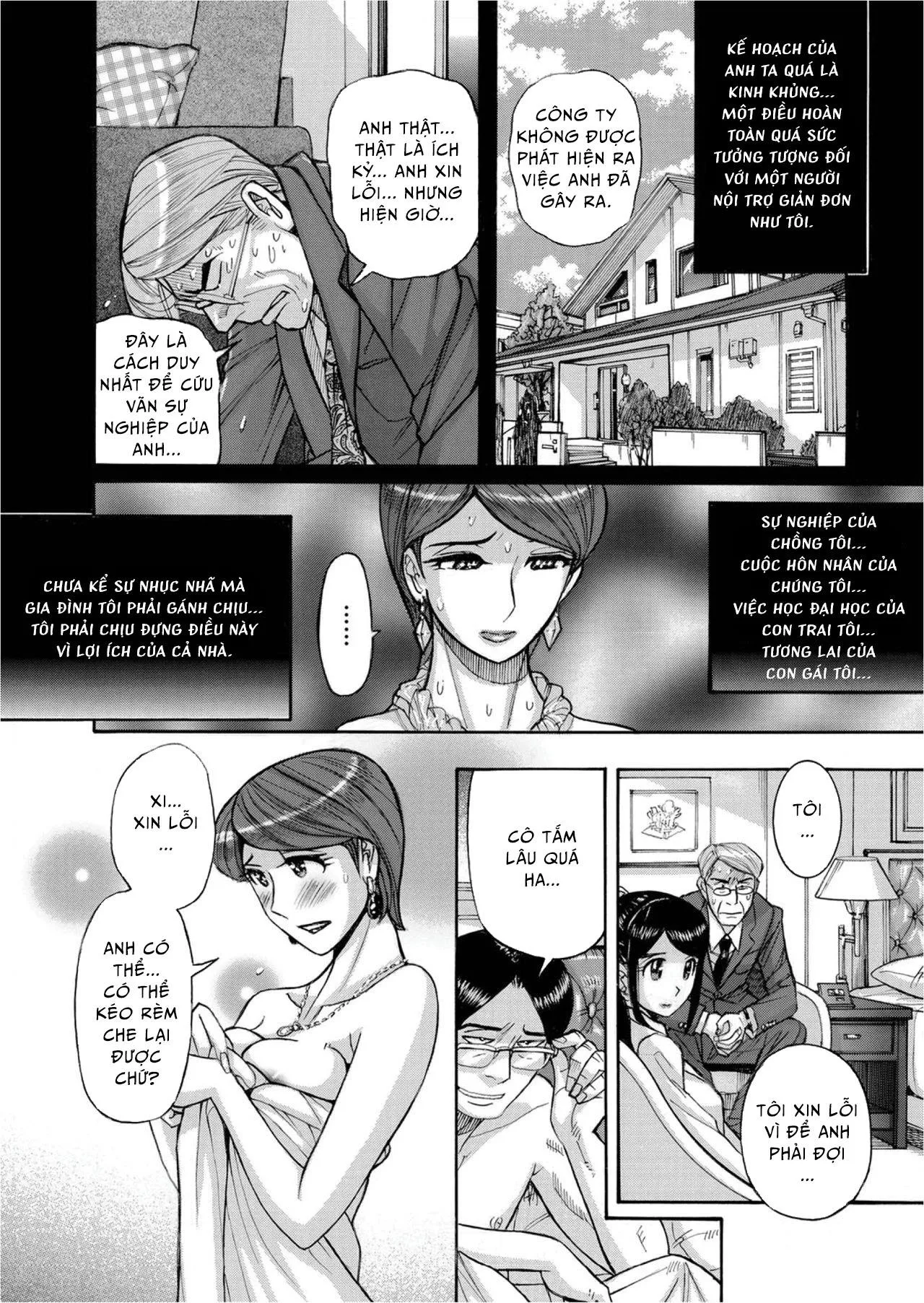 HentaiVN.net - Ảnh 4 - Contract of Absolute Submission [Zettai Fukujuu Keiyaku Bai Gaeshi Sareta Jukuzuma] - Chap 1