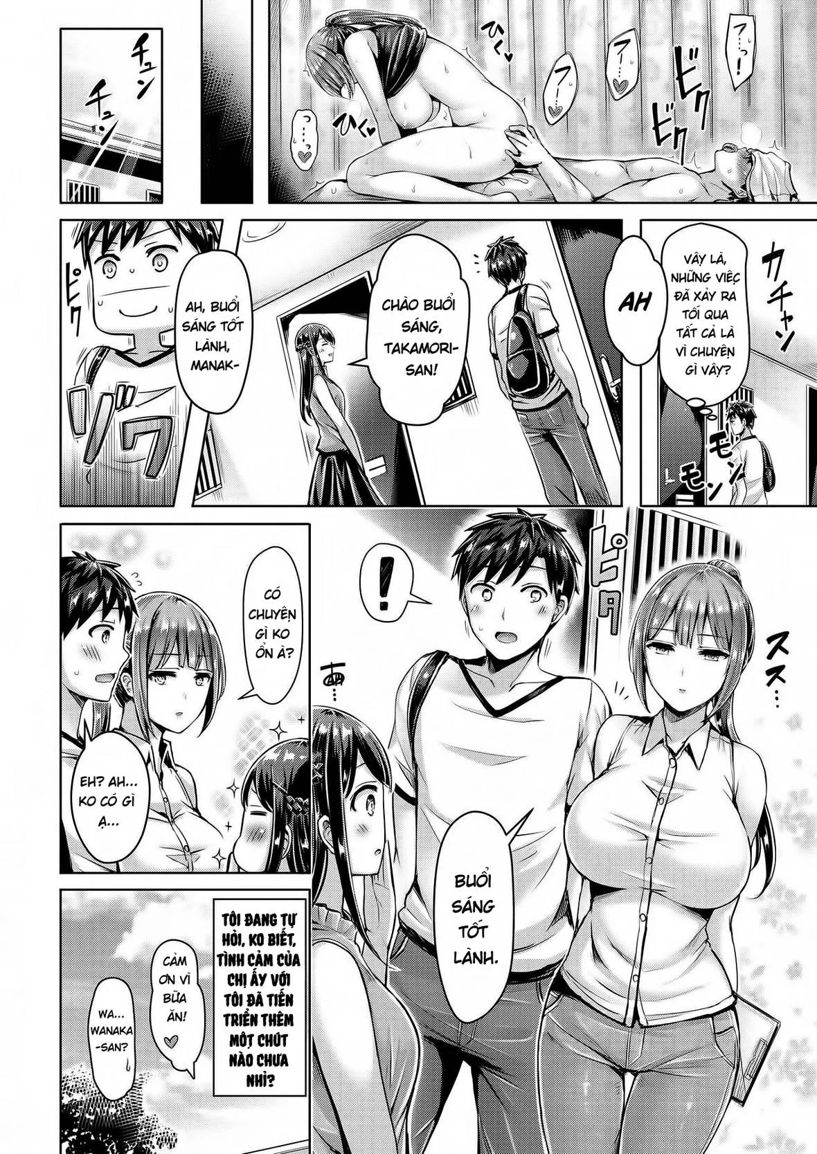 HentaiVN.net - Ảnh 17 - Anh Sinh Viên Và Chị Chủ Phòng Trọ [Wakaranai Yo! Kurokawa-San!] - Chap 1