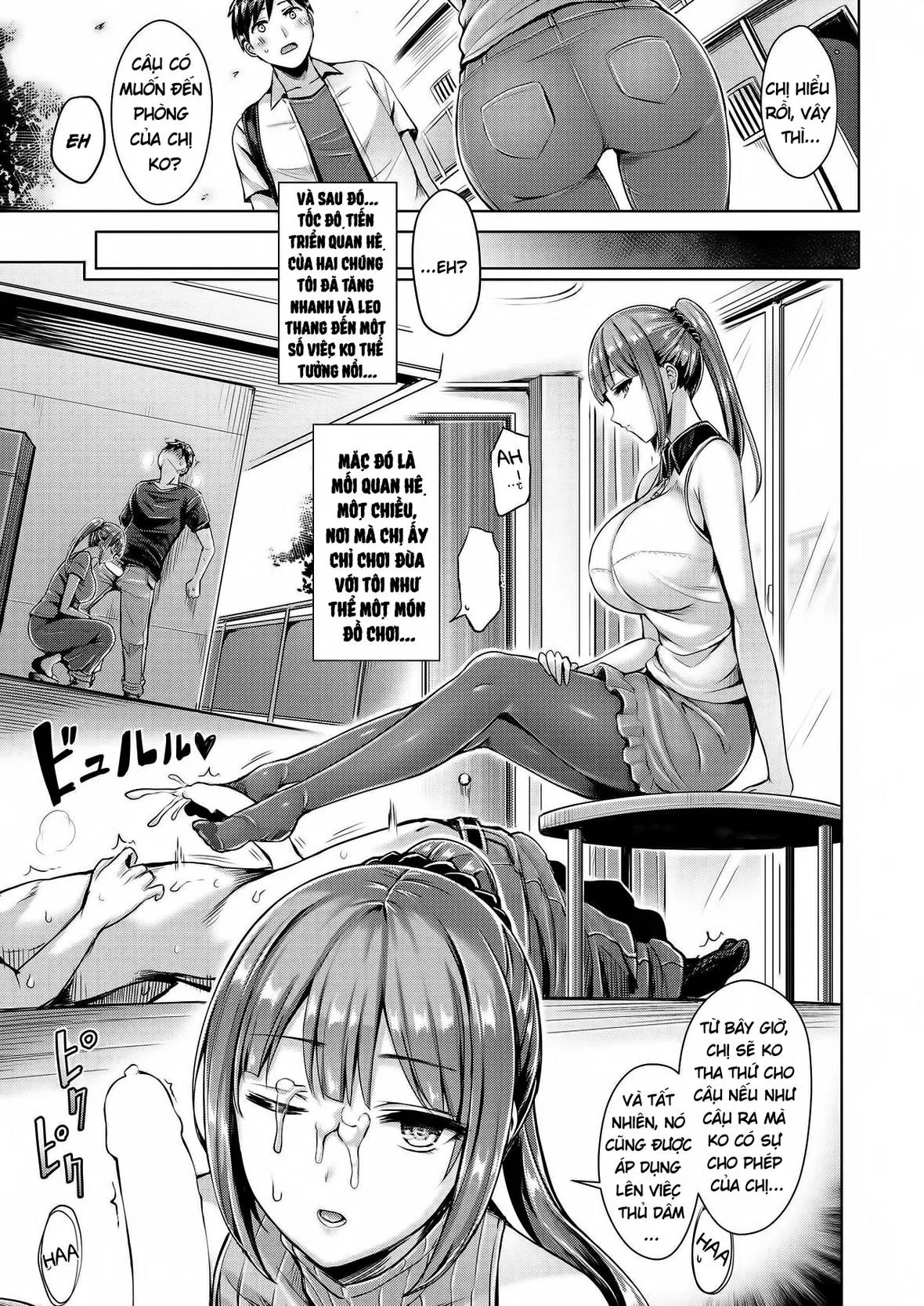 HentaiVN.net - Ảnh 4 - Anh Sinh Viên Và Chị Chủ Phòng Trọ [Wakaranai Yo! Kurokawa-San!] - Chap 1