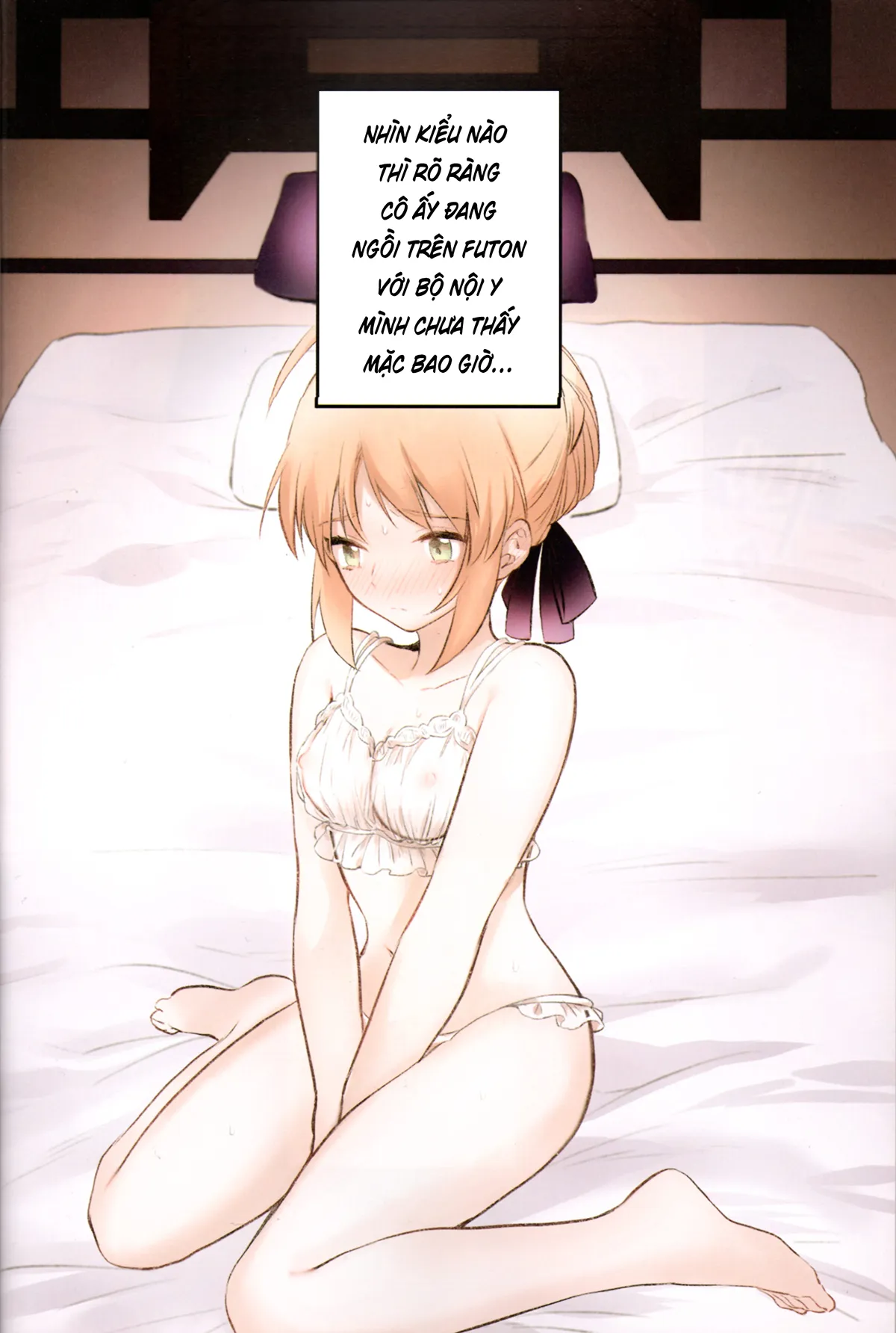 HentaiVN.net - Ảnh 4 - Nội y kiểu đó còn quá sớm với tôi (Fate／stay night) [Souiu Shitagi wa Ore ni wa Hayai (Fate stay night); そういう下着は俺には早い (Fate／stay night)] - Chap 1