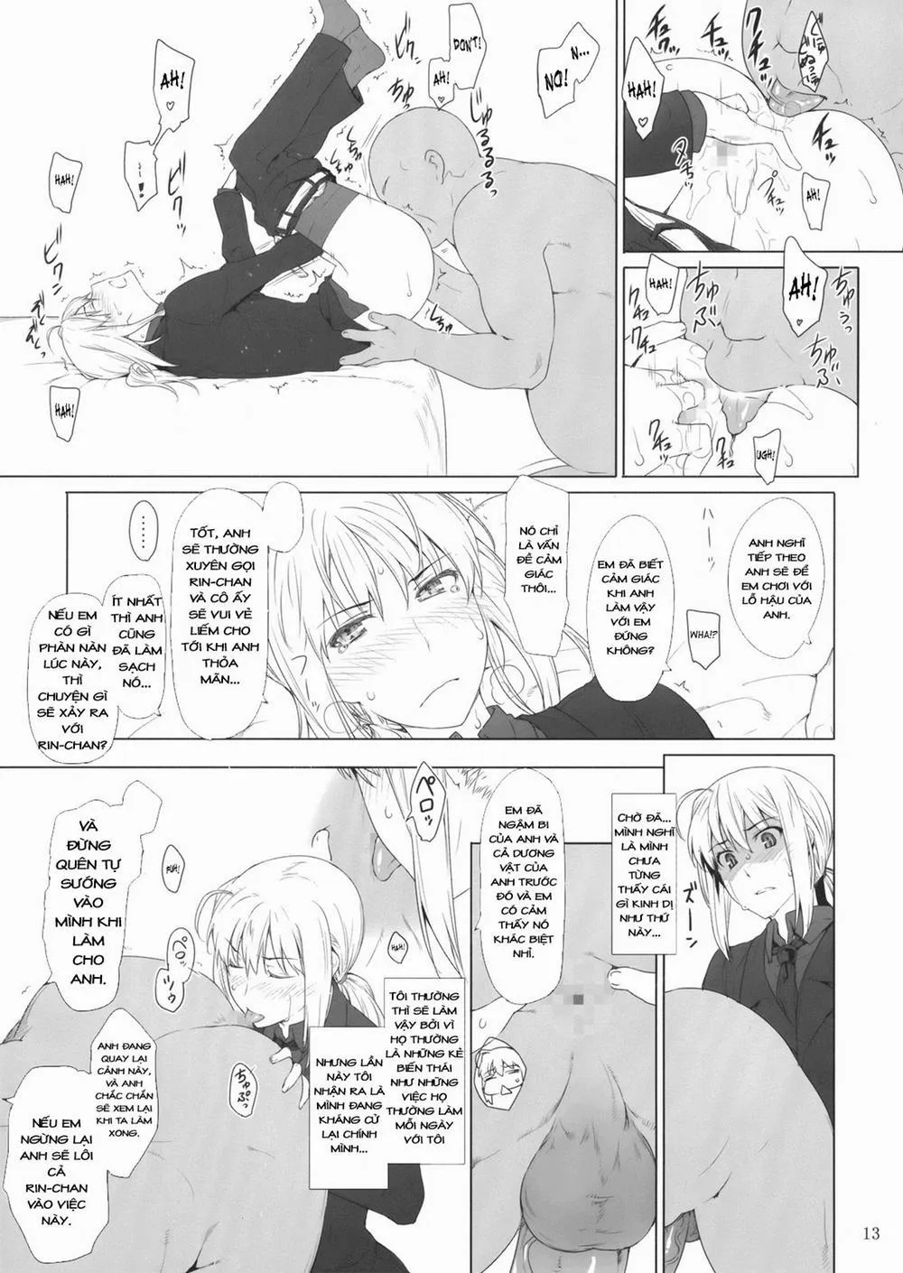 HentaiVN.net - Ảnh 13 - Tohsaka-Ke No Kakei Jijou 9 (Fate/Stay Night) - Chap 1