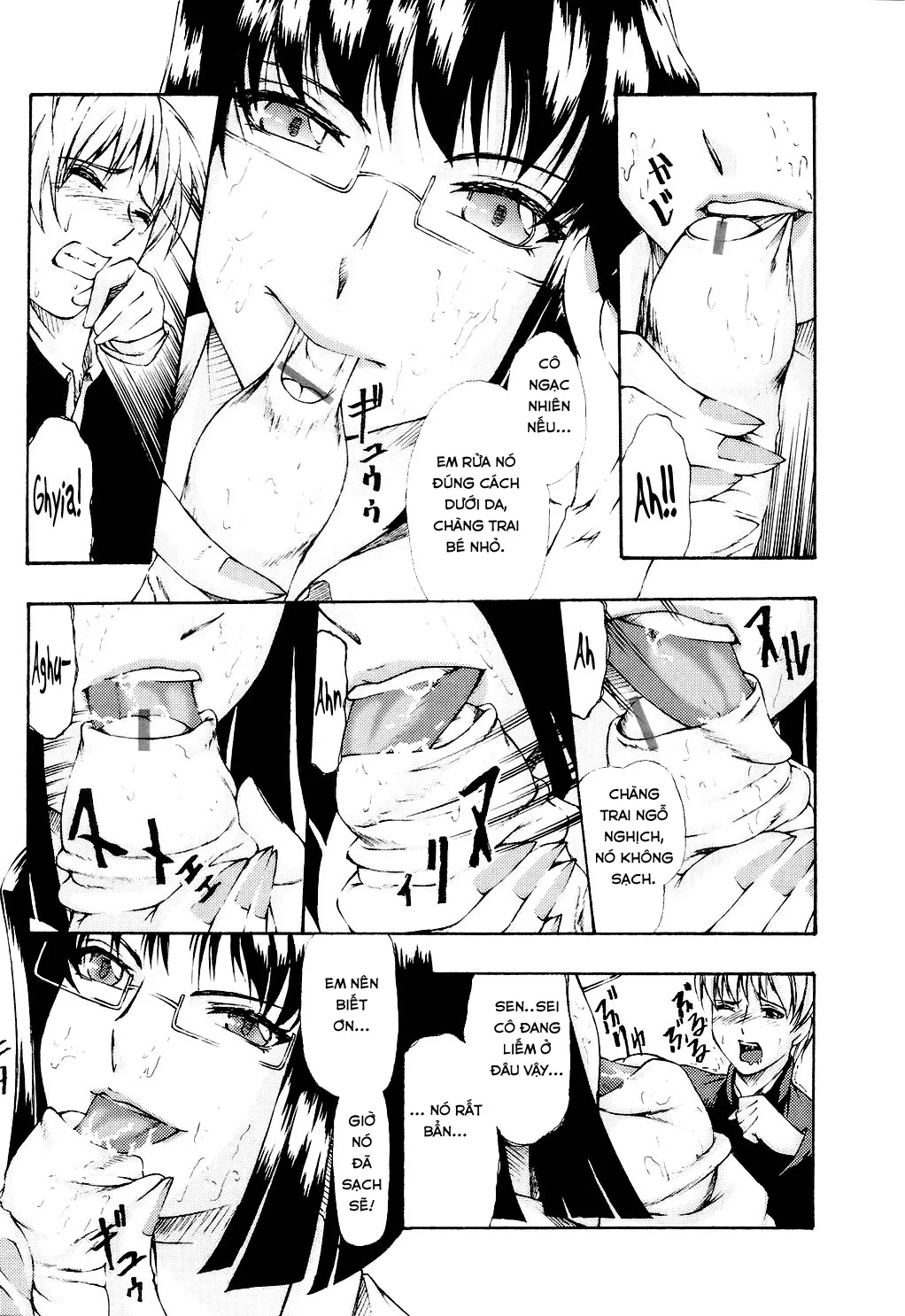 HentaiVN.net - Ảnh 9 - Fude Oroshichaimashita - Chap 1