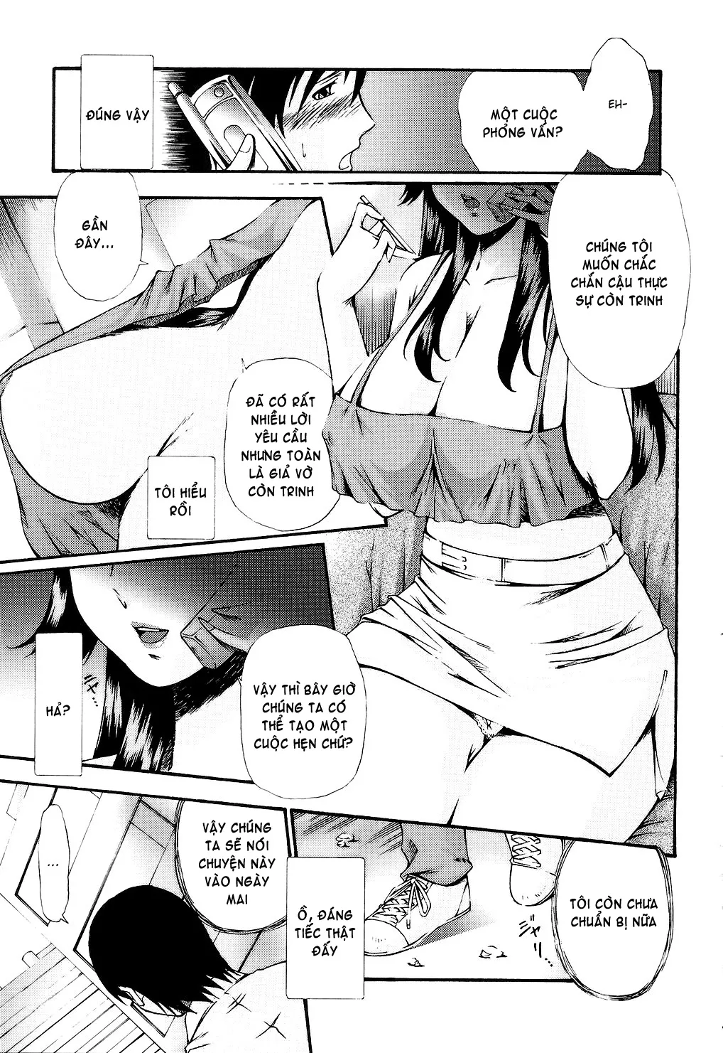 HentaiVN.net - Ảnh 8 - Fude Oroshichaimashita - Chap 3